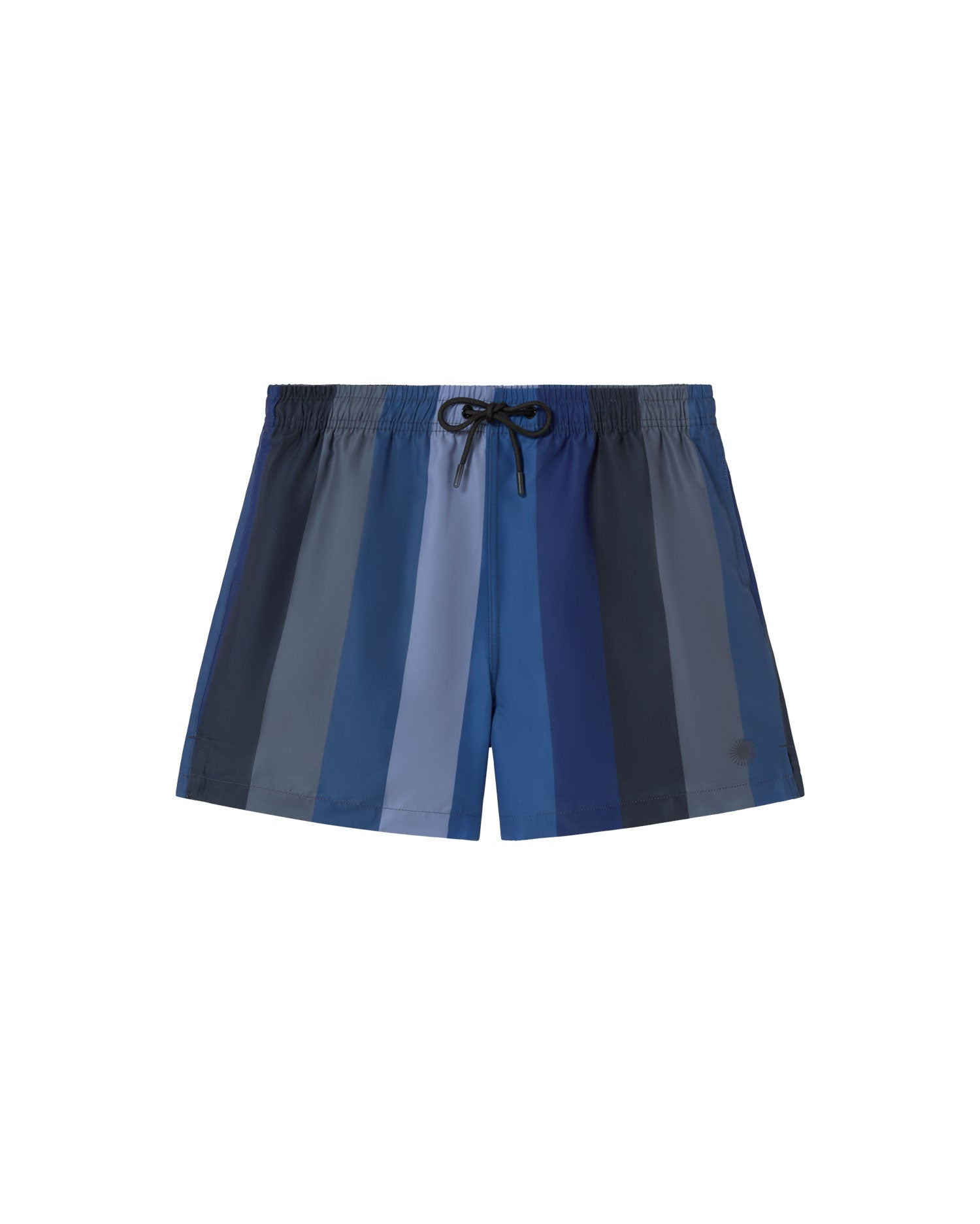 Thinking Mu Men's Blue Striped Swimsuit Limpopo In Blue