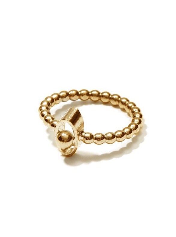 Women’s Gold Waterdrop Ring Nectar Nectar