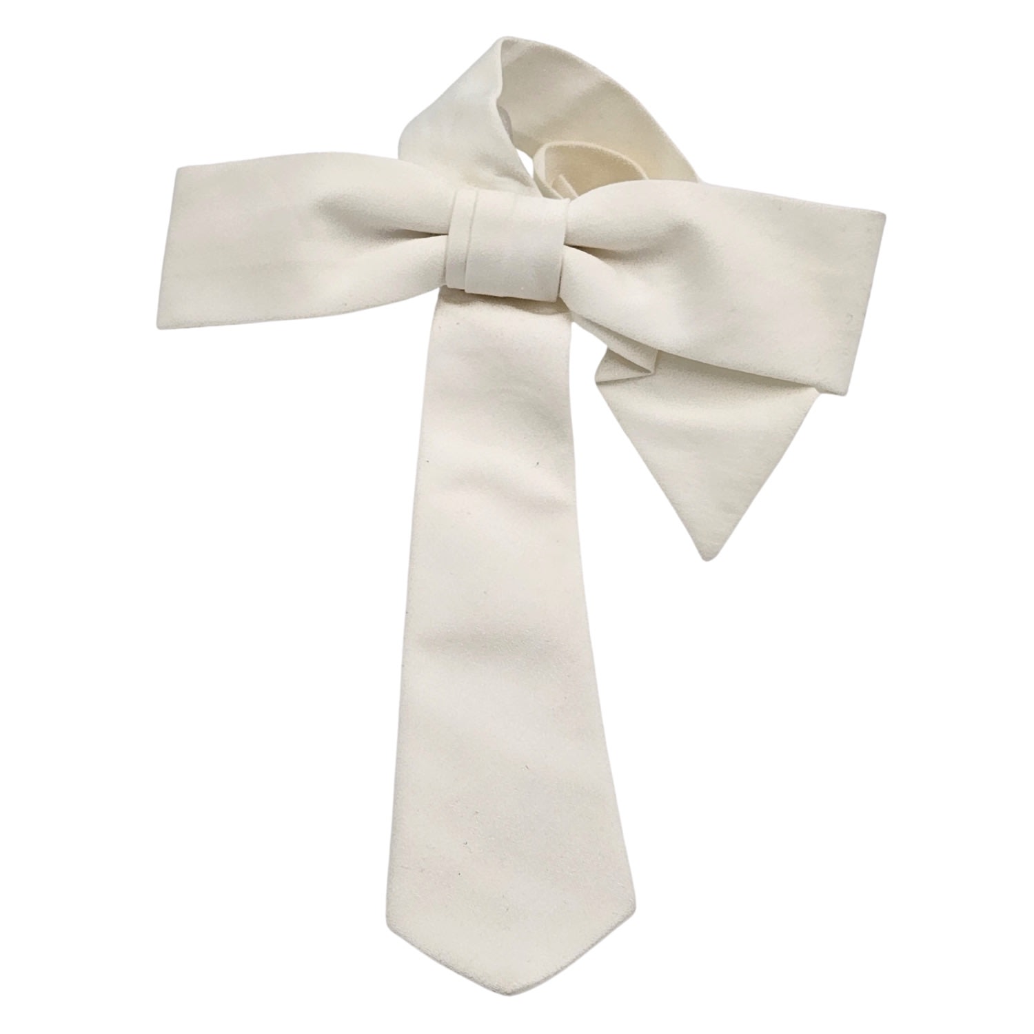 Women's White The Grace Bow Tie | Nandanie