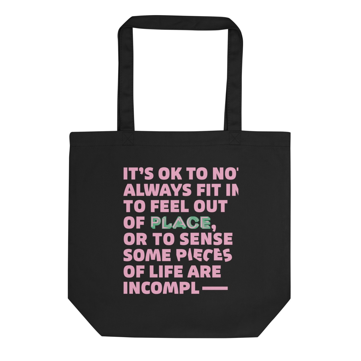 Anchor & Crew Black Five It's Ok Editions Recycled Cotton Tote Bag - Men