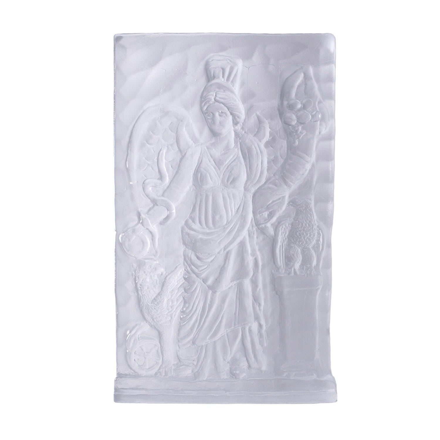 Roarcraft Neutrals / Black Glass Laodikeia Queen Relief In White