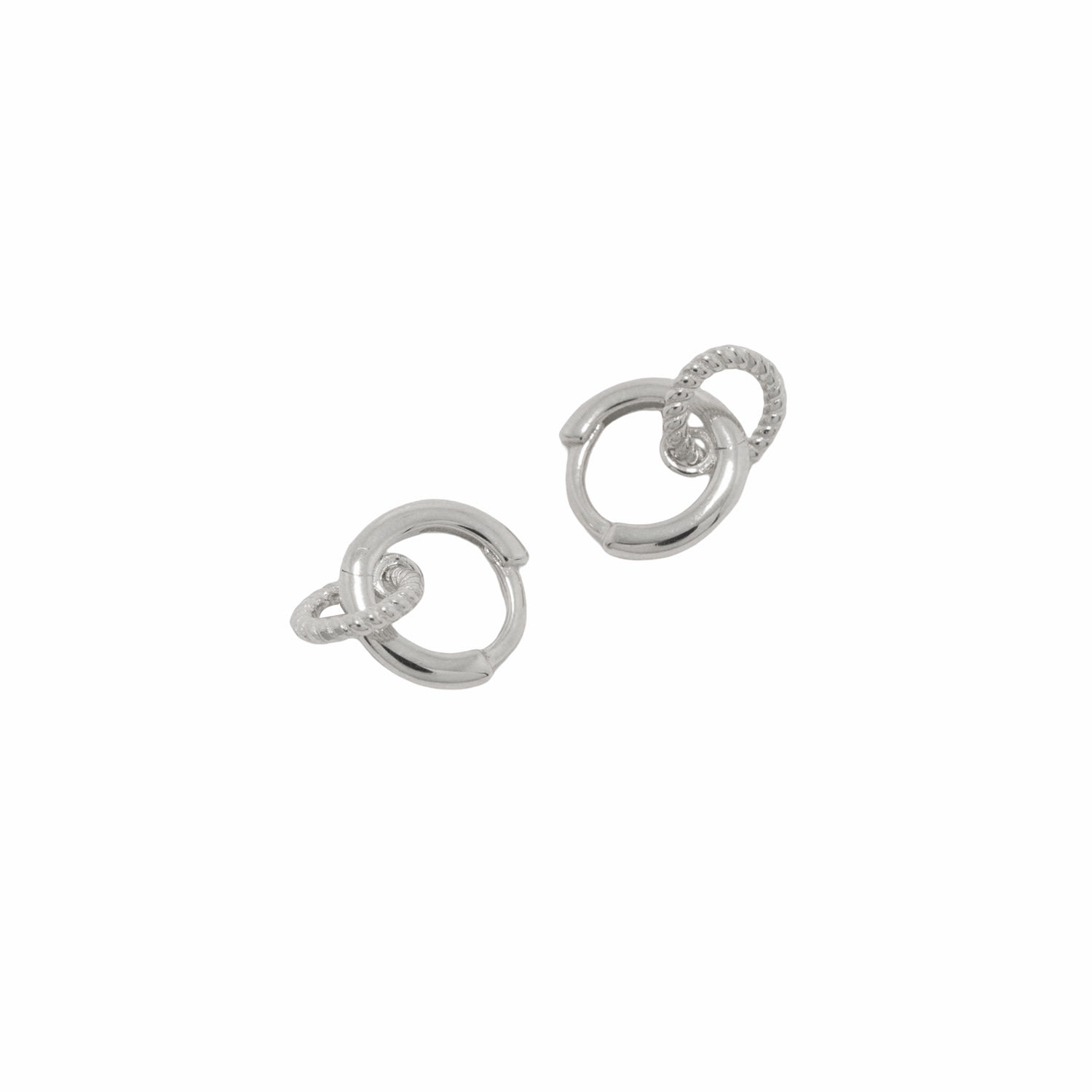 Women’s Idun Silver Huggie Earrings Frida & Florence