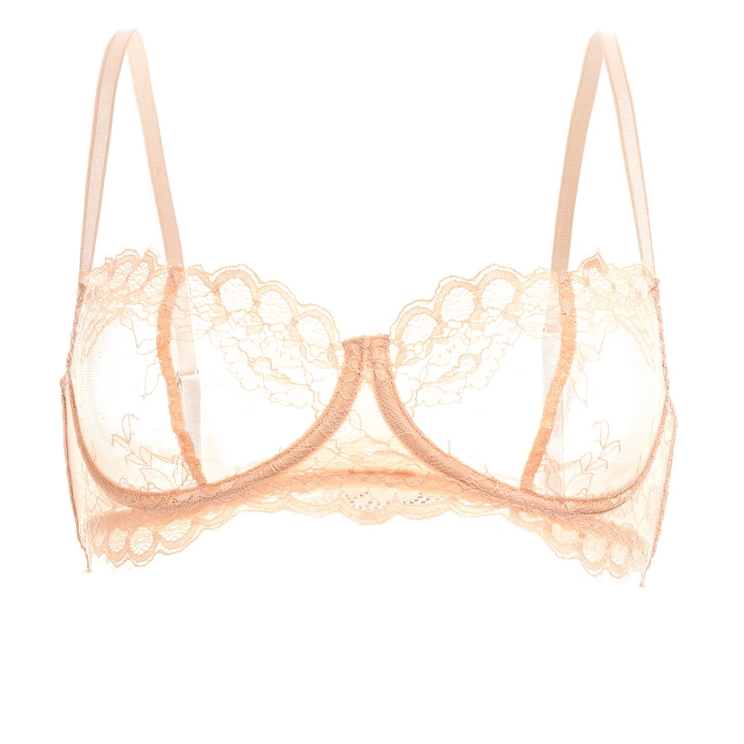 peach lingerie