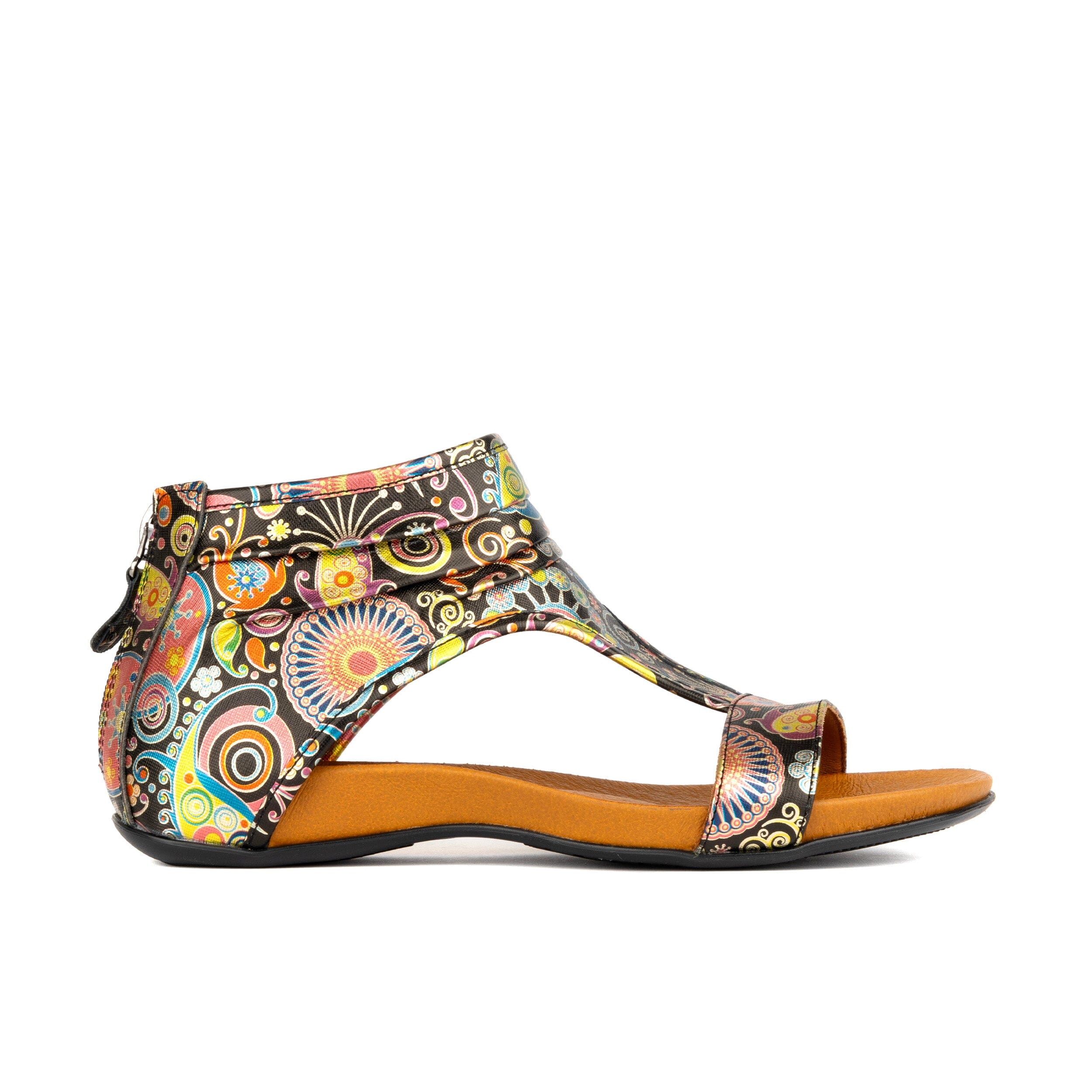 Embassy London Usa Pink / Purple / Blue Downtown - Navy & Pink - Womens Designer Sandals In Pink/purple/blue
