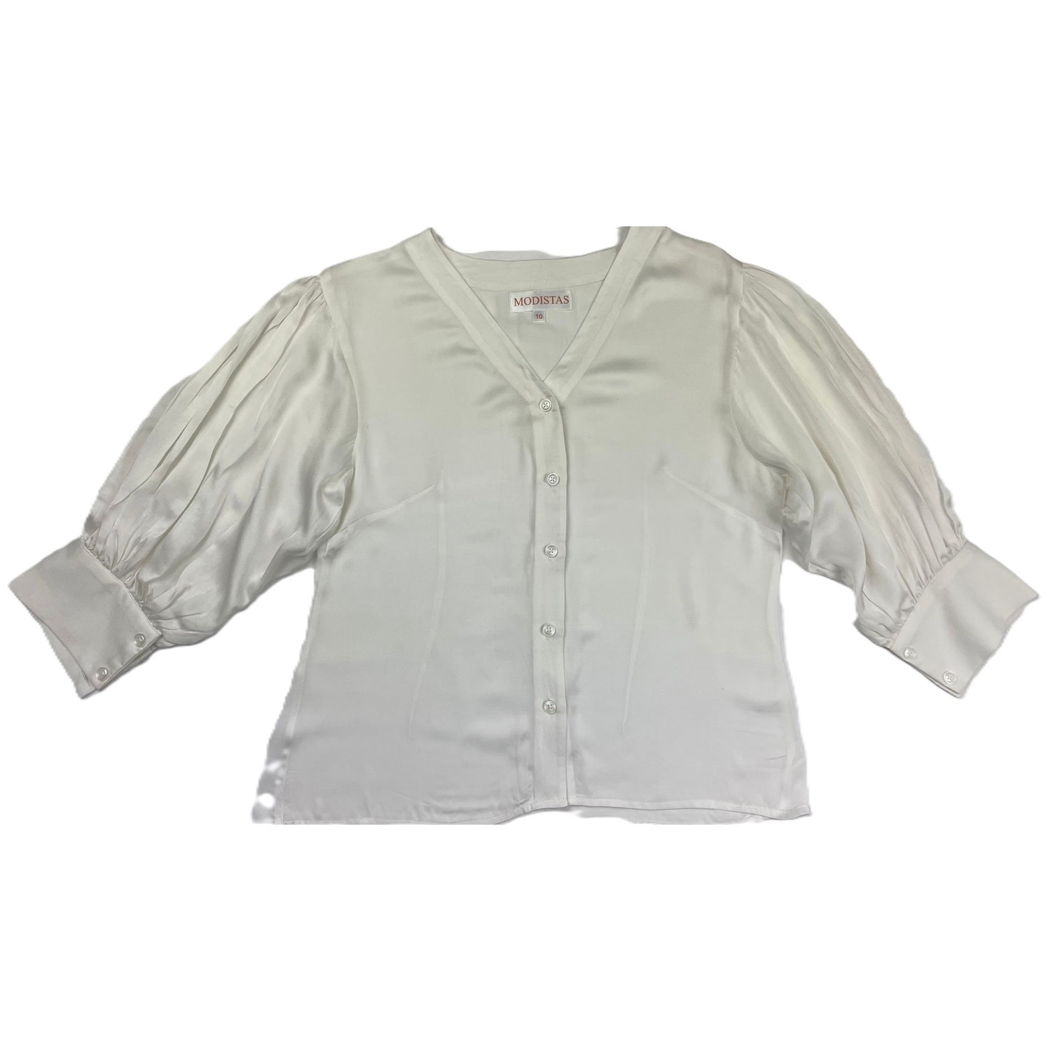 Modistas Women's Iris White Top In White