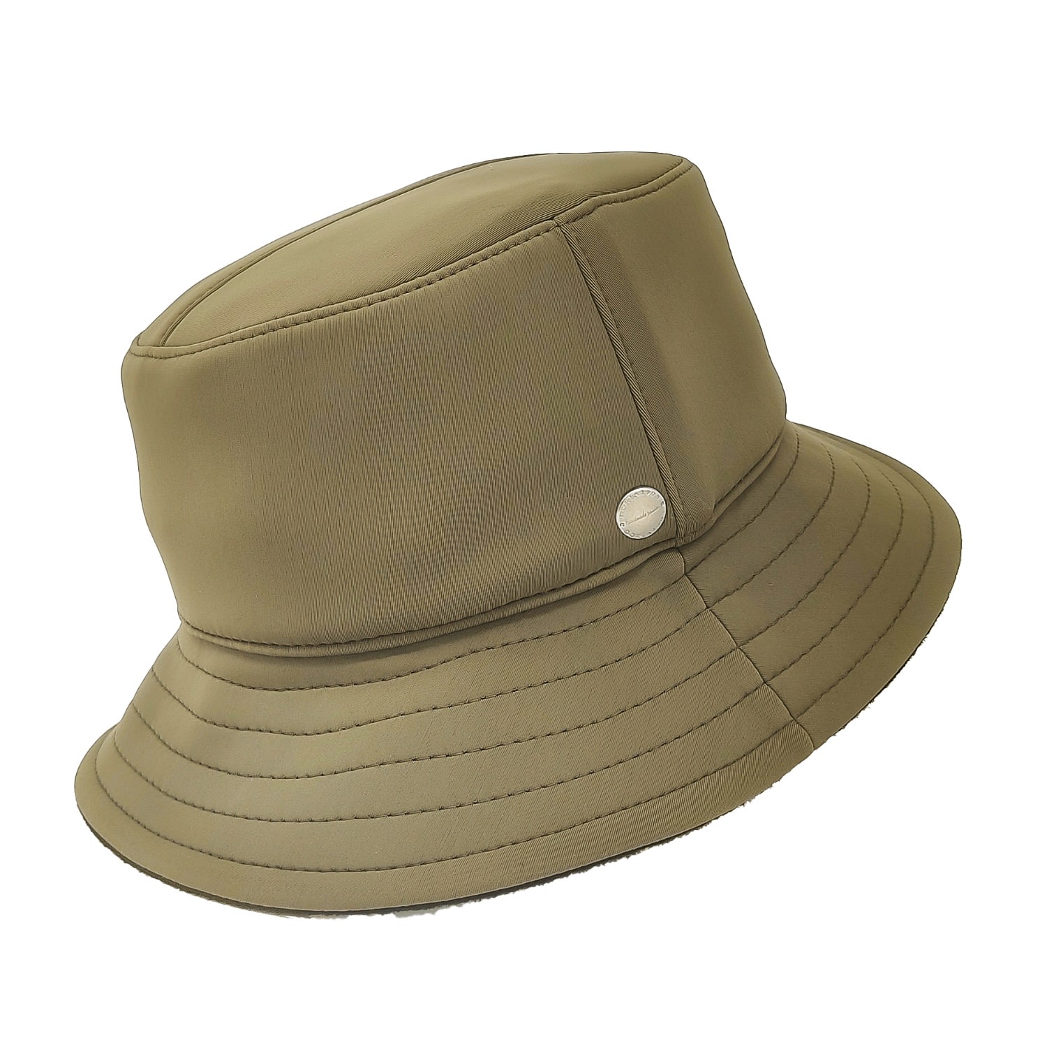 Doria 1905 Men's Brown Rudol - Waterproof Technical Fabric Reversible Bucket Hat In Brown