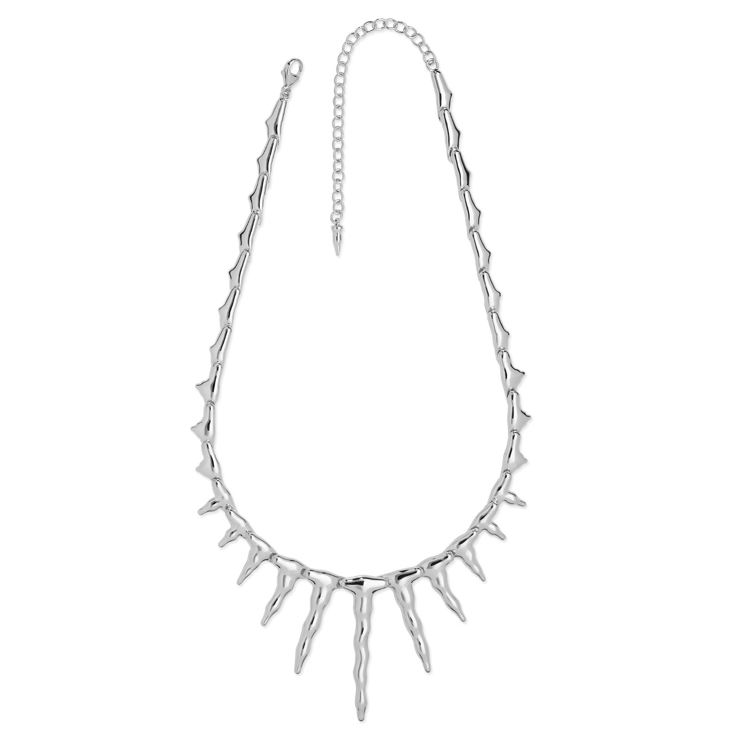 Women’s Silver Icicle Necklace Lucy Quartermaine