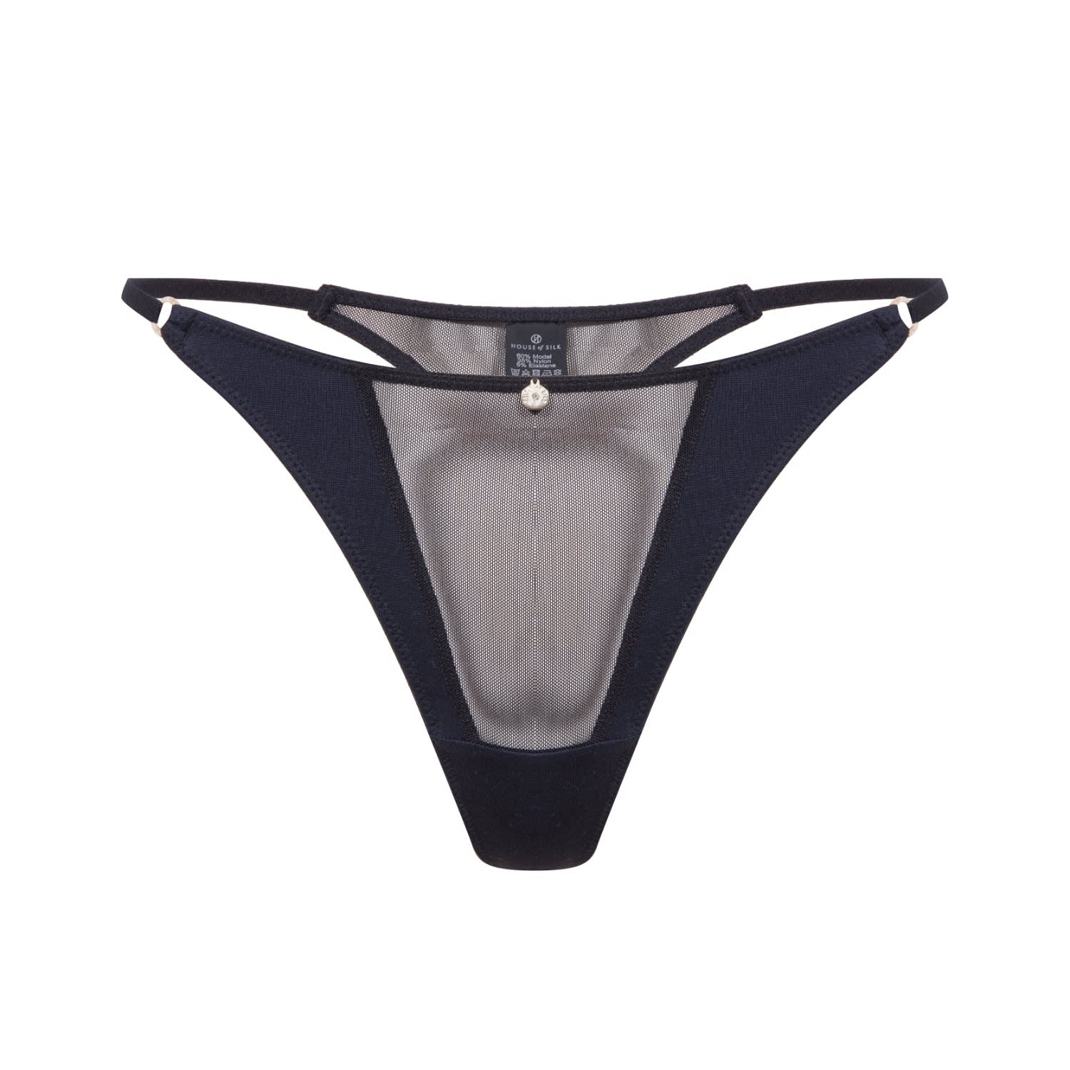 House Of Silk Women's Black Judith Thong In Black