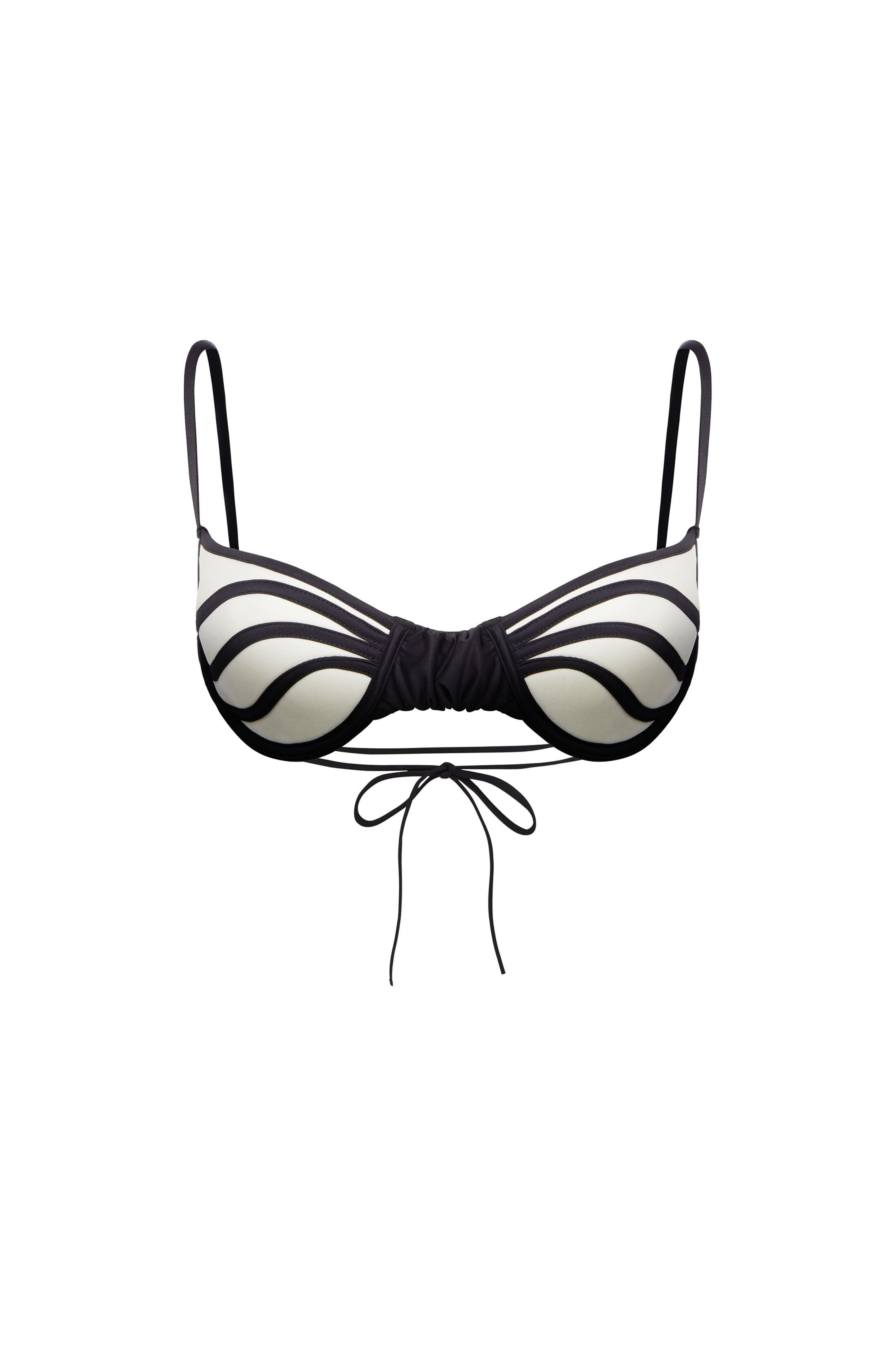 God Save Queens Women's Black Allure Pearl Top In Black