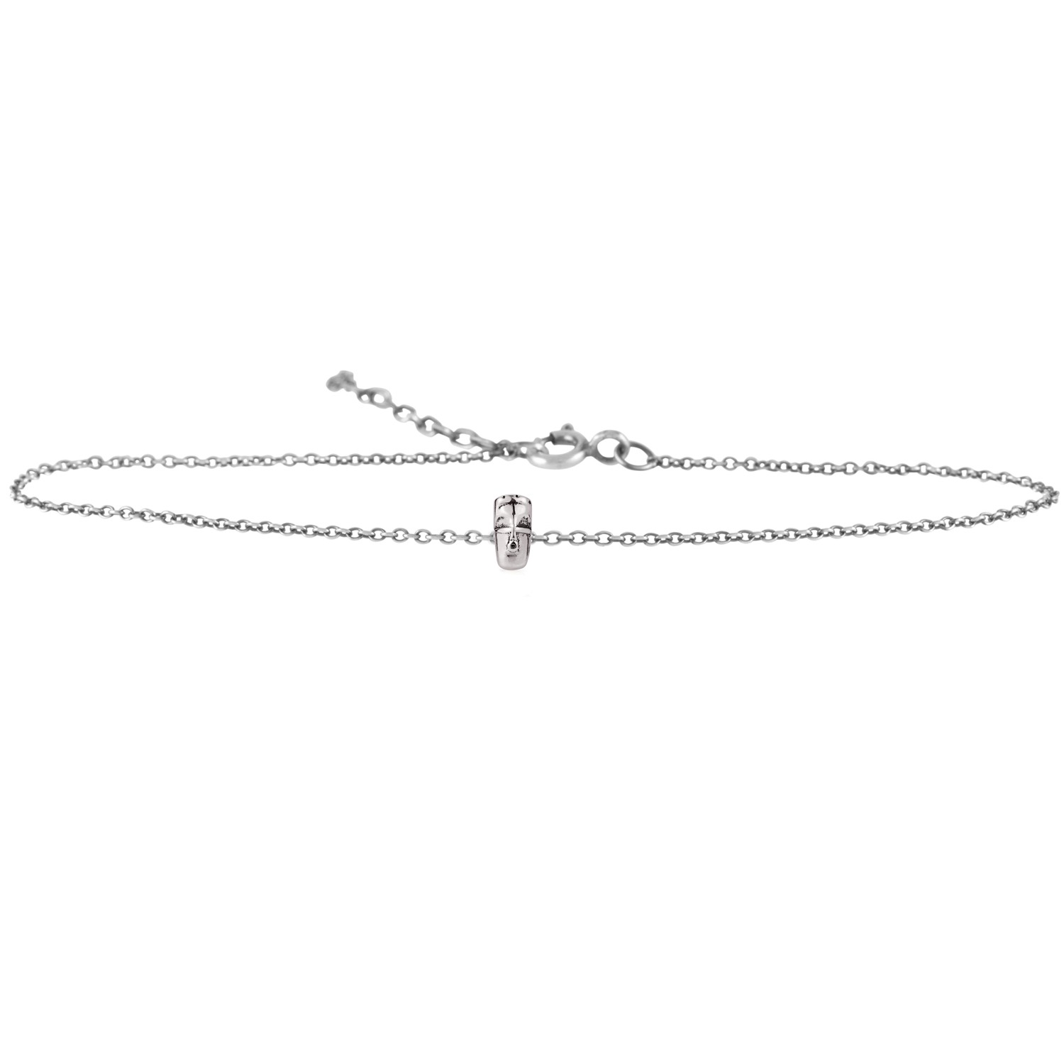 Women's Tiny Voodoo Damballah Bracelet Silver | Lee Renee