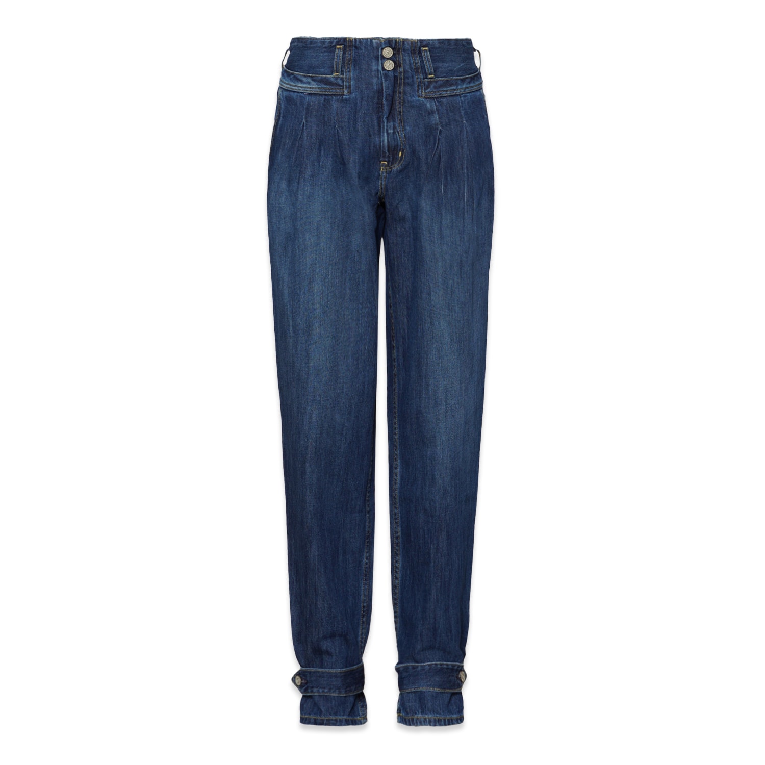 Noend Denim Blue Syd Z Balloon Pants In Lenox In Blue