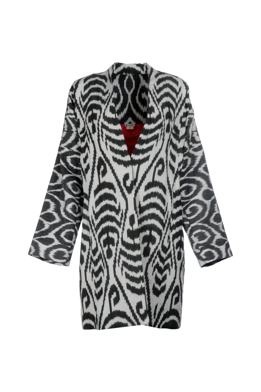 Women’s Handwoven Silk Ikat Jacket - Jasmina Small Anor Living