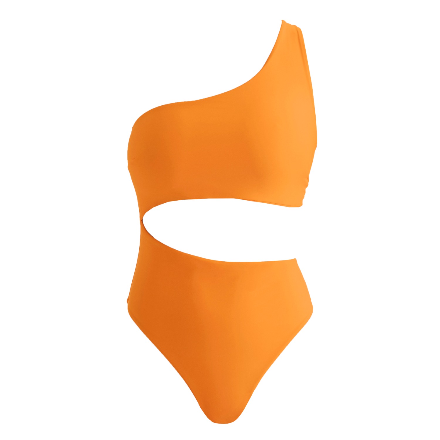 Hymnia Women's Brown Anya One Piece - Argan In Yellow/orange