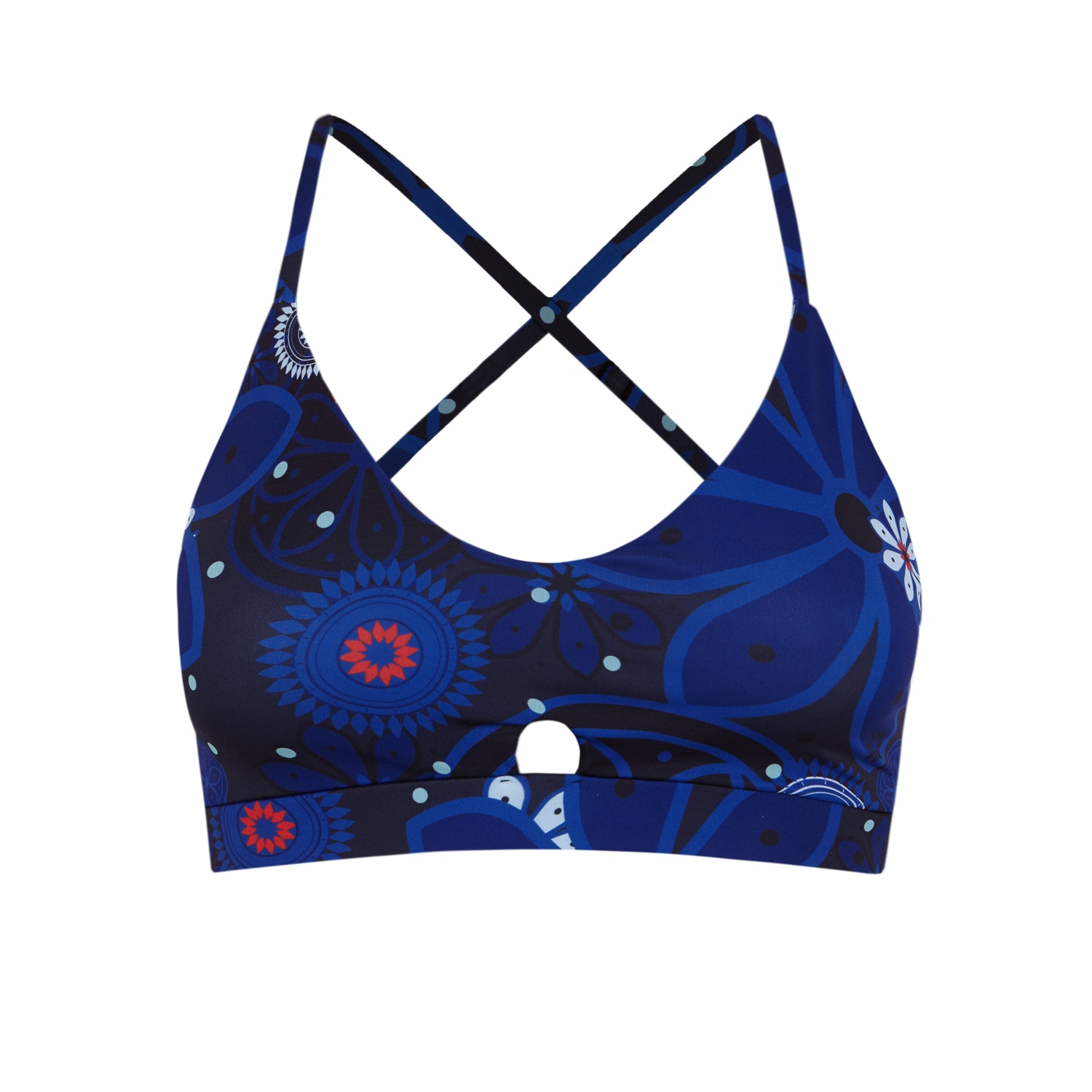 Women’s Blue Desert Sports Bra Small Rubisnacks Barcelona