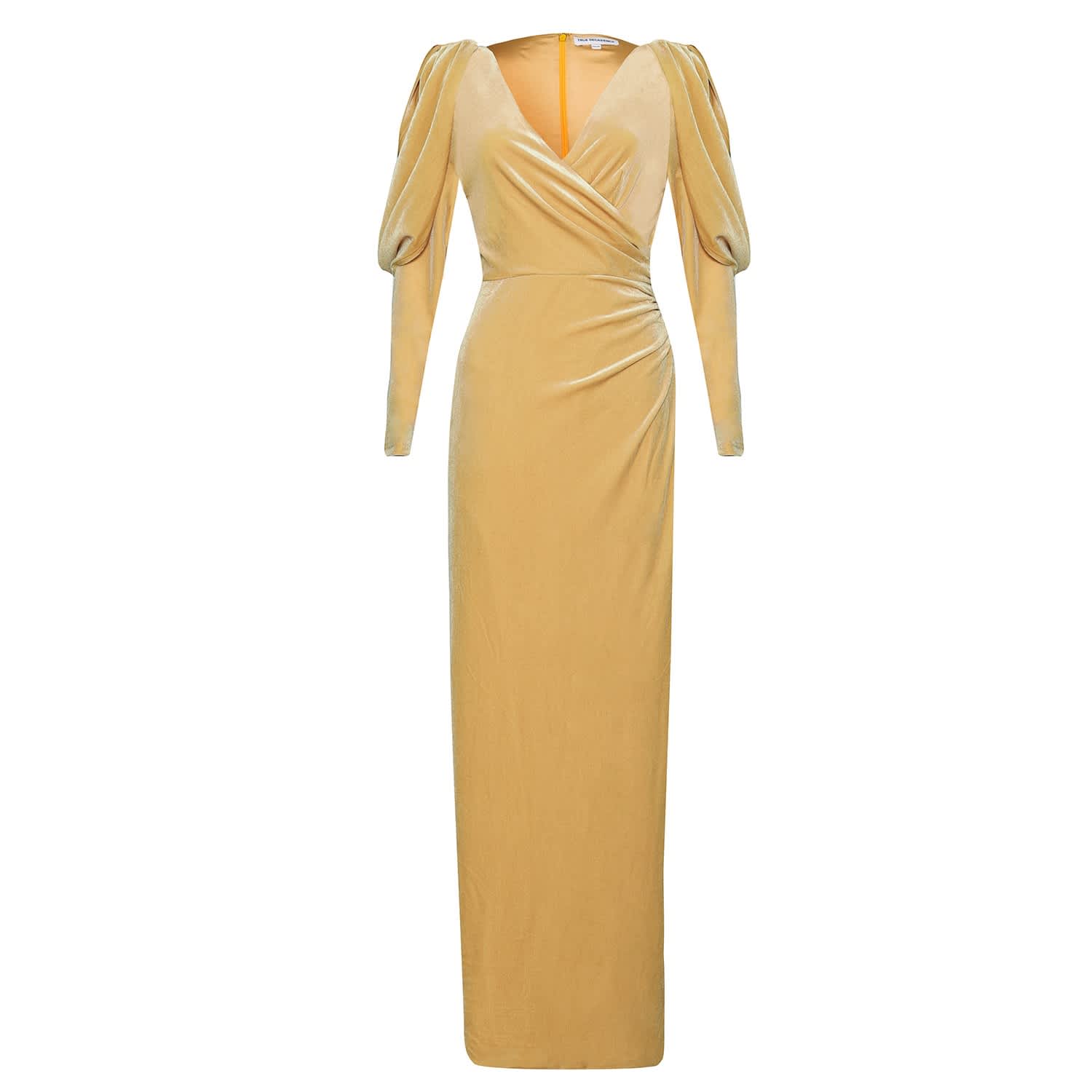 light gold maxi dress