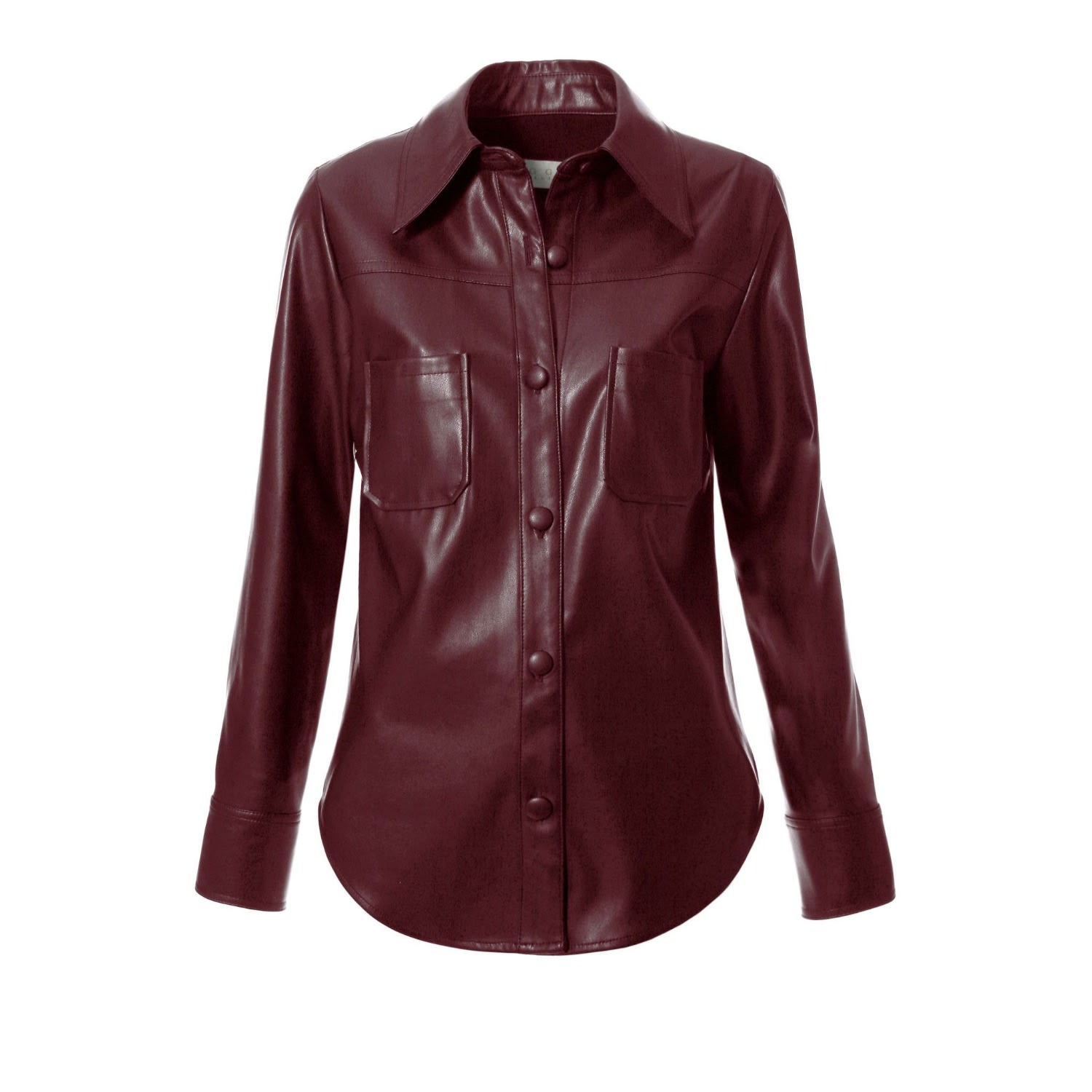 Aggi By Halewski Women's Brown Tara Malaga Wine Shirt In Brown