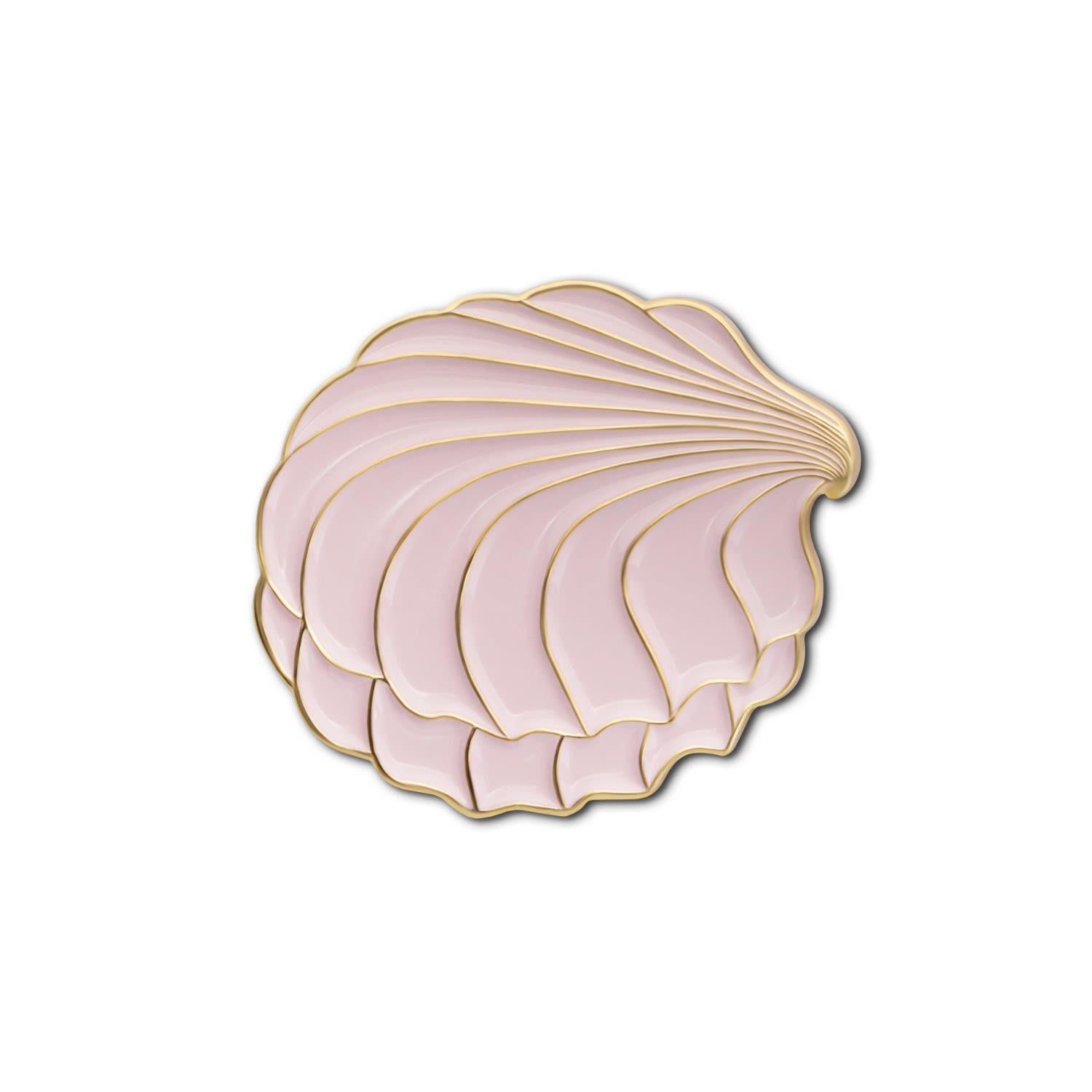 Women’s Pink / Purple Enamel Pin Zefir Make Heads Turn