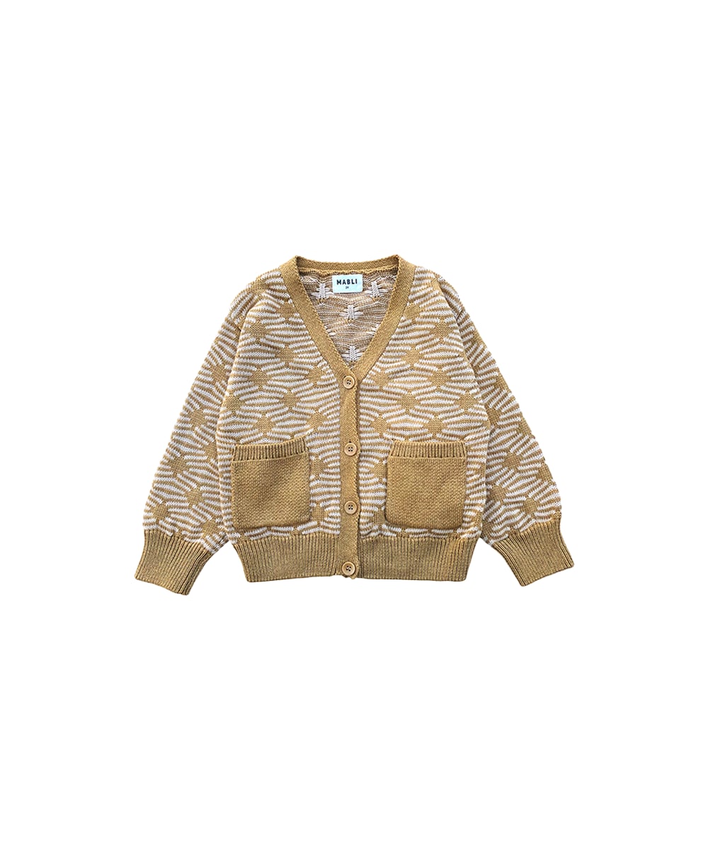 Mabli Women's Neutrals / Brown Diamond Cardigan - Chouette In Brown