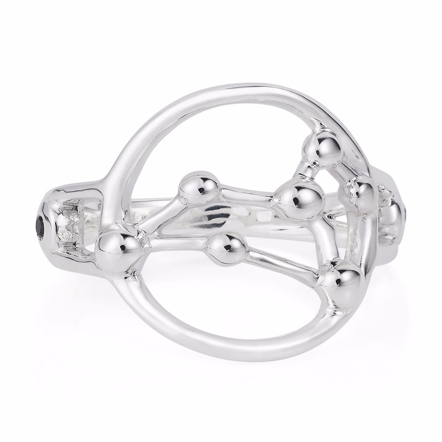 Women’s Silver Leo Astrology Ring Yasmin Everley Jewellery