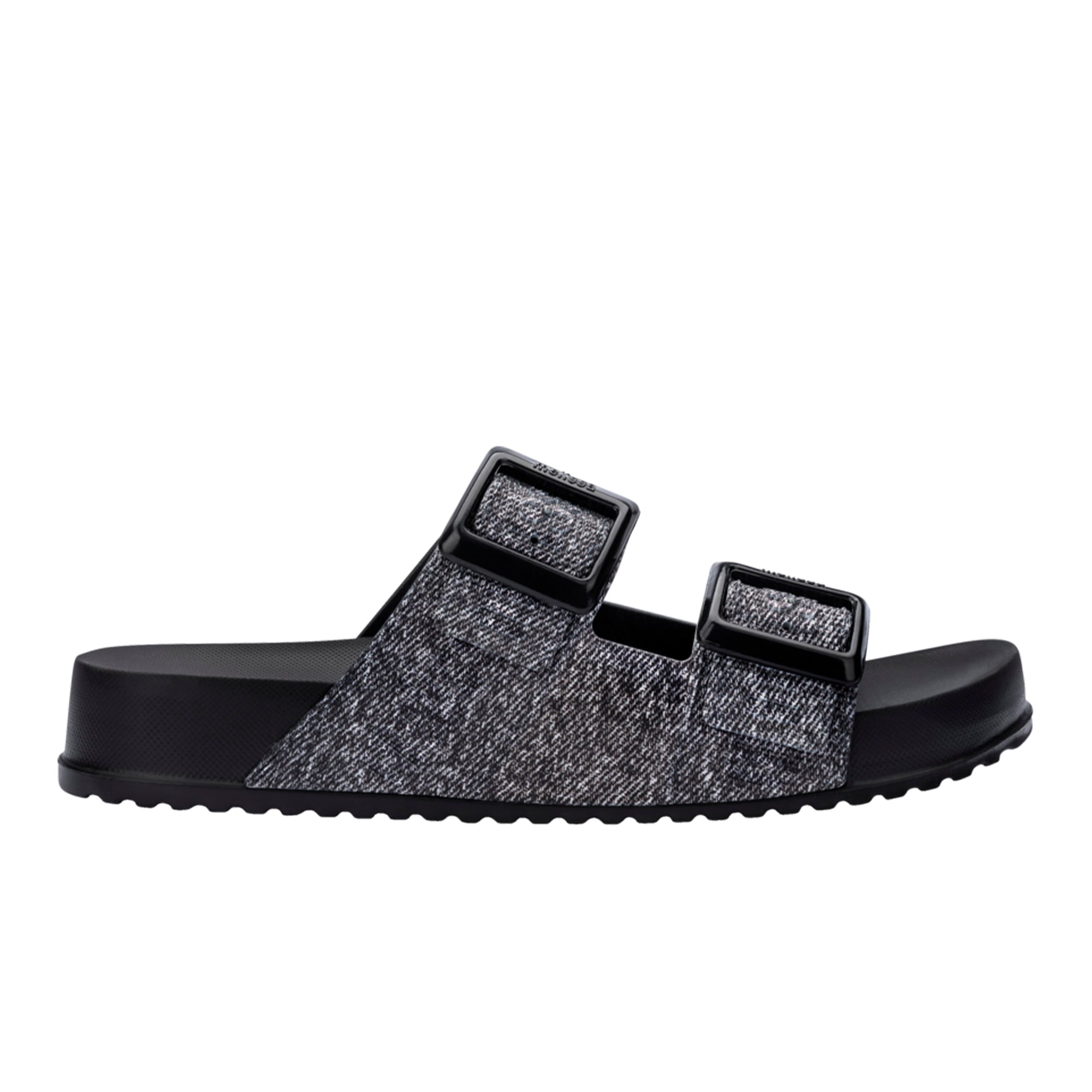 Melissa Women's Cozy M Lover Slide Denim - Black In Black