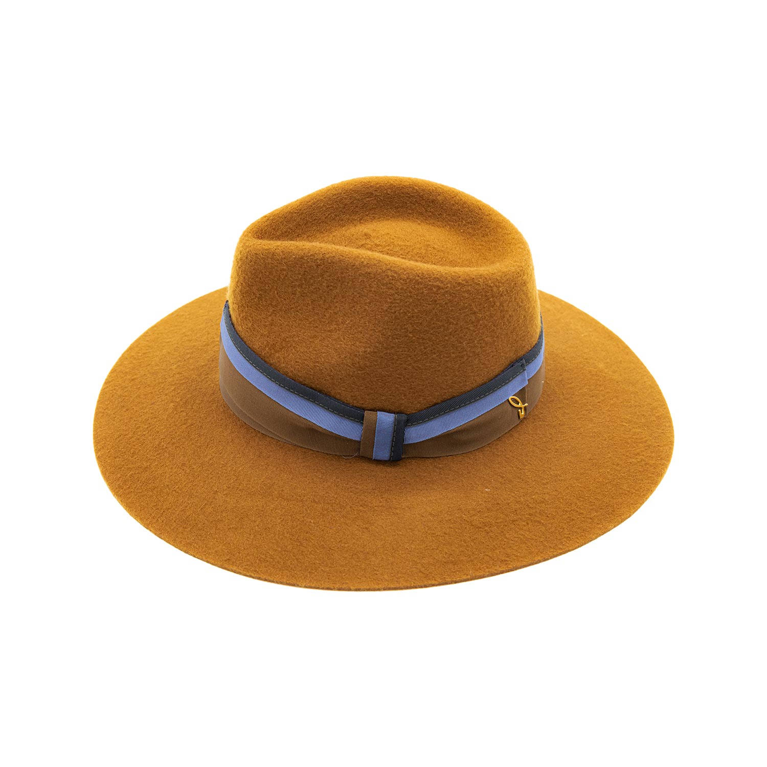 Women's Brown Wide-Brim Wool Felt Drop Hat | 63Cm | Doria 1905