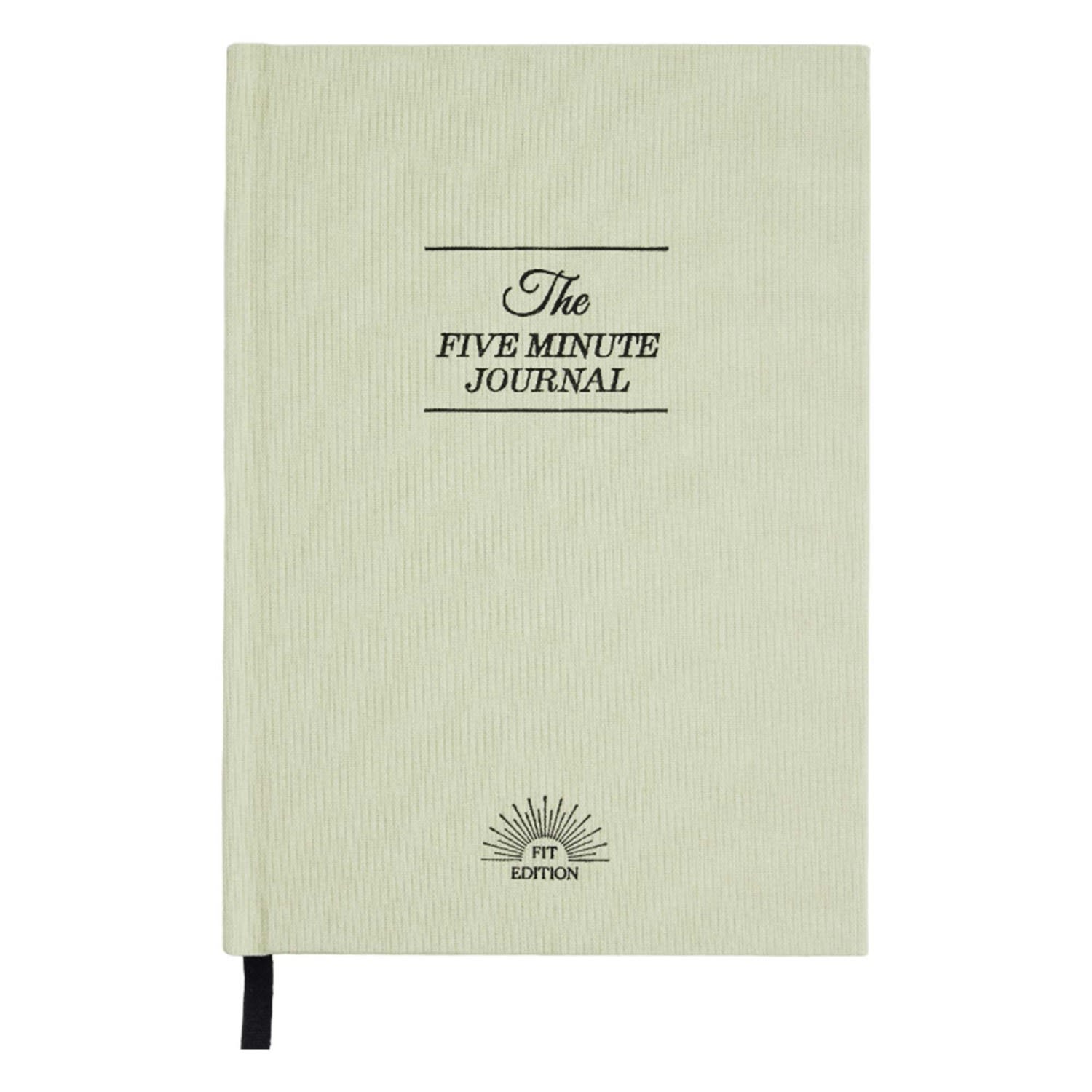 Green The Five Minute Journal Fit Edition Intelligent Change