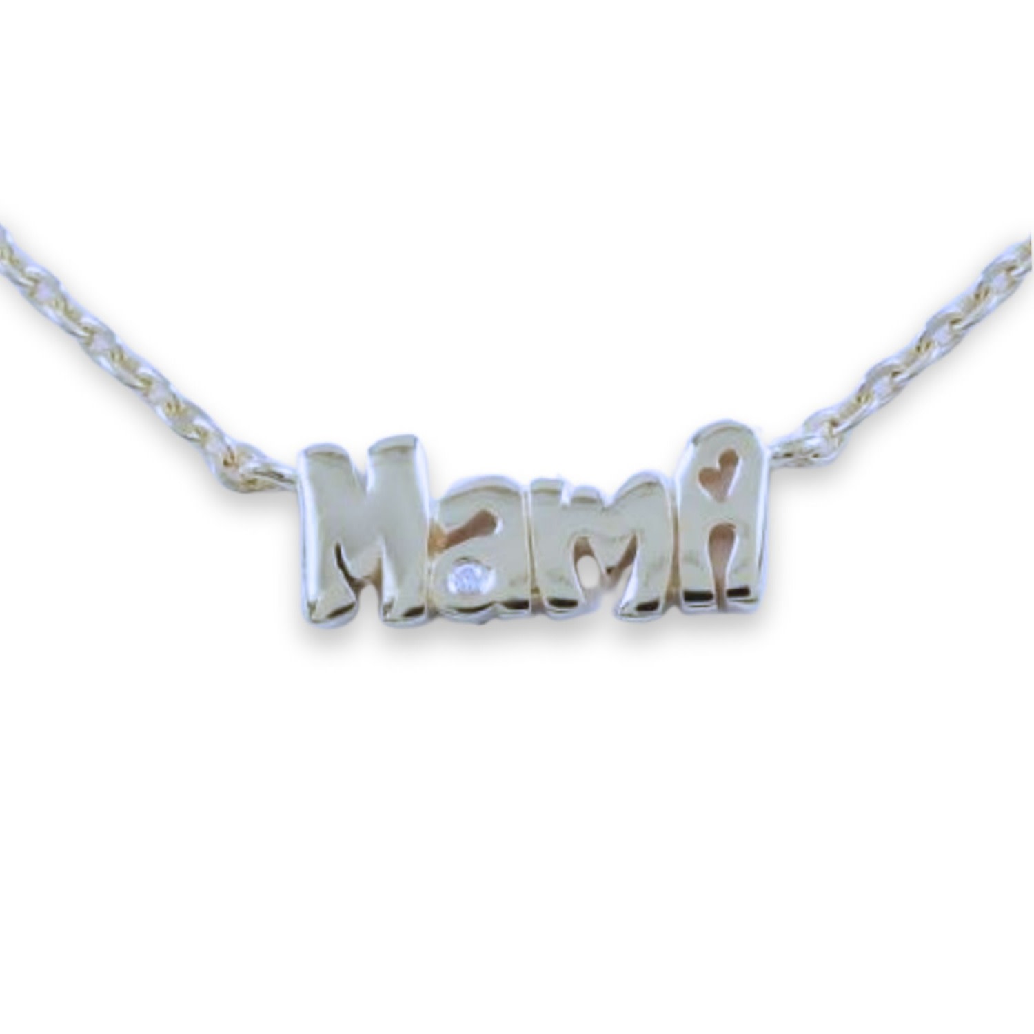 Frenvyrn Women's Mama I Necklace, Sterling Silver