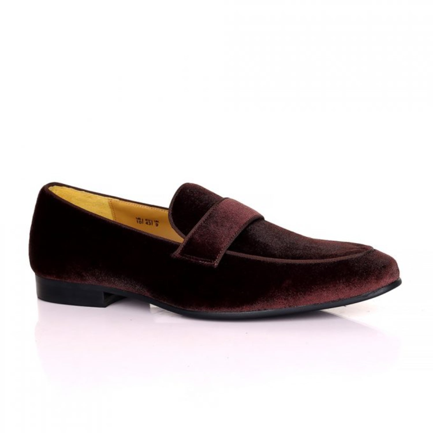 Men’s Brown Alfred Velvet Loafers - Plum 10 Uk David Wej