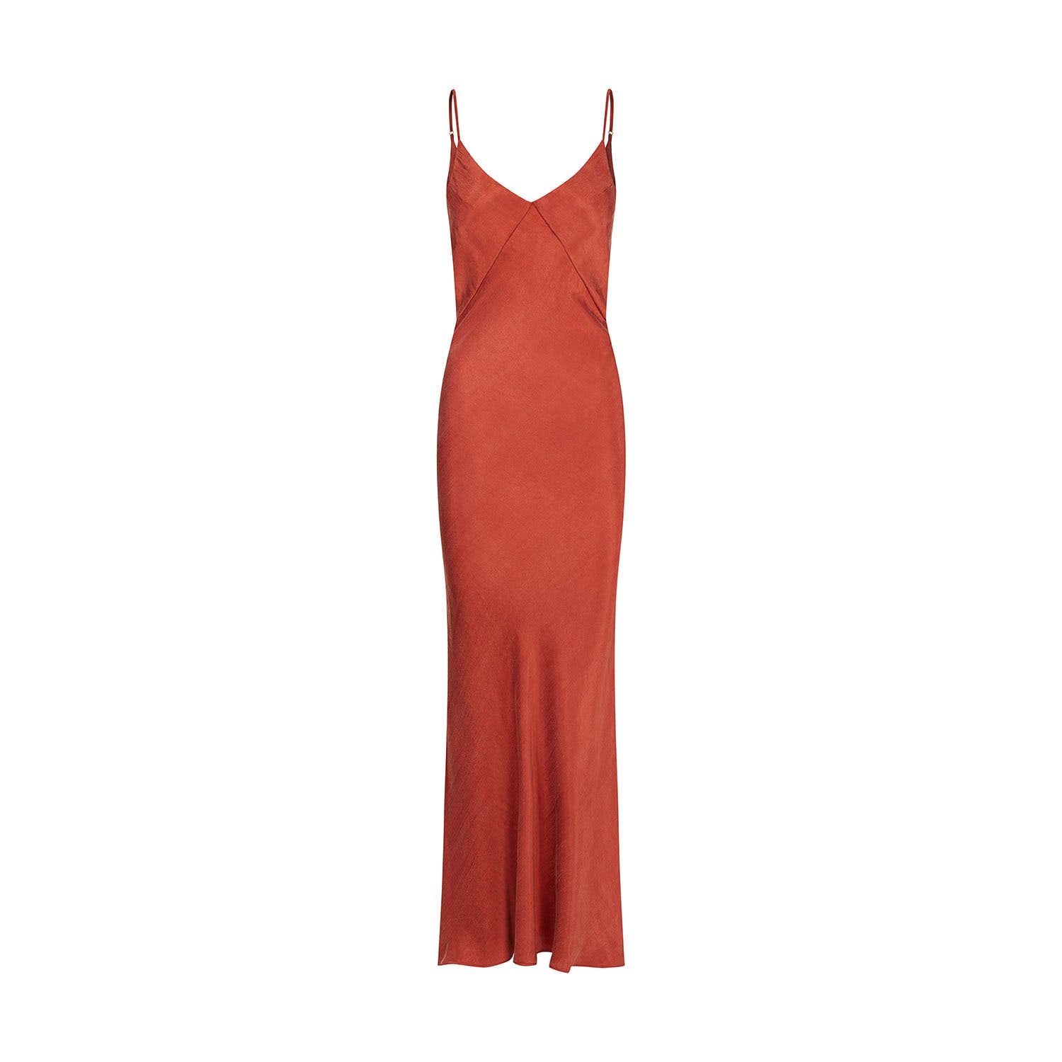 Women’s Bias Cut Maxi Dress In Red Small The Betwins