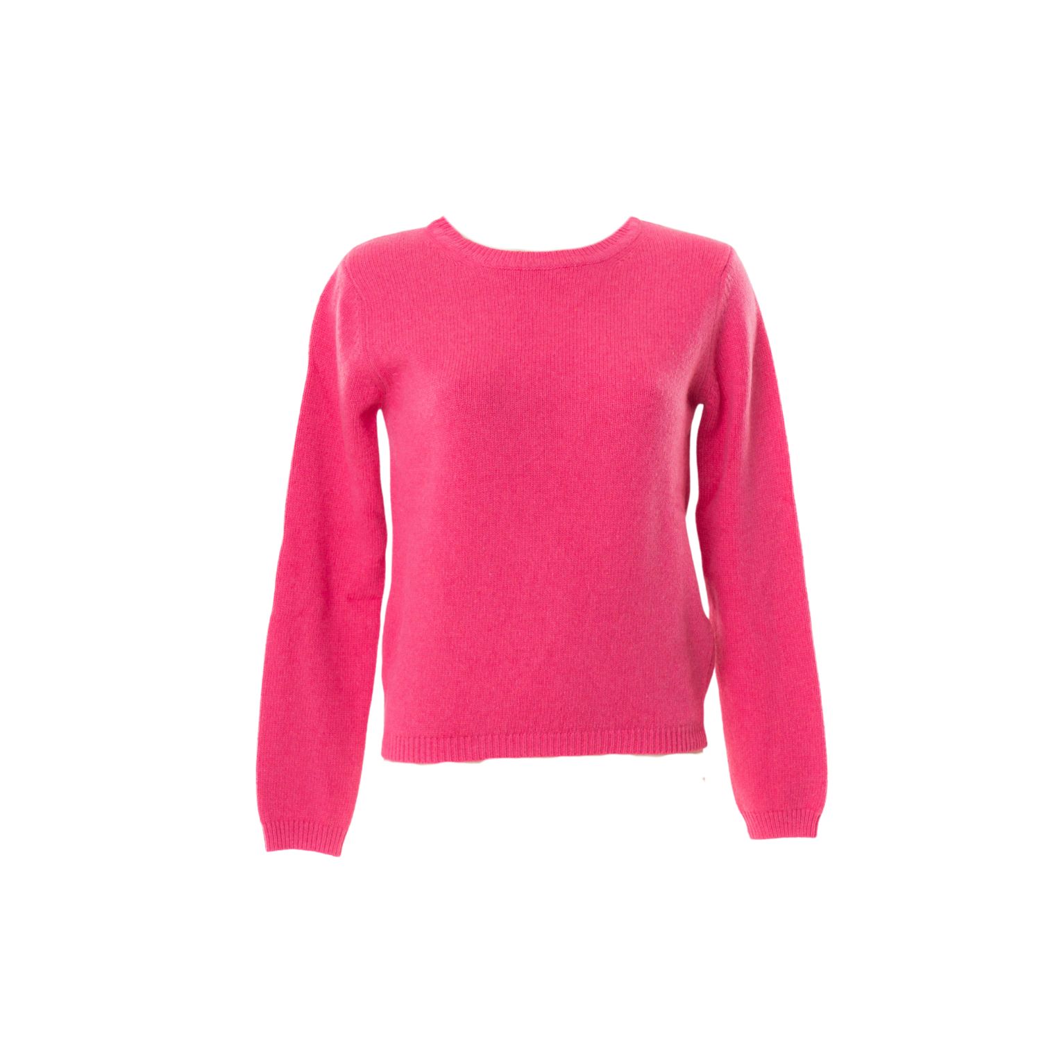 Altramoda Redressing The World Pink / Purple Women's Crew Neck Sweater In Recycled Cashmere - Pink In Pink/purple
