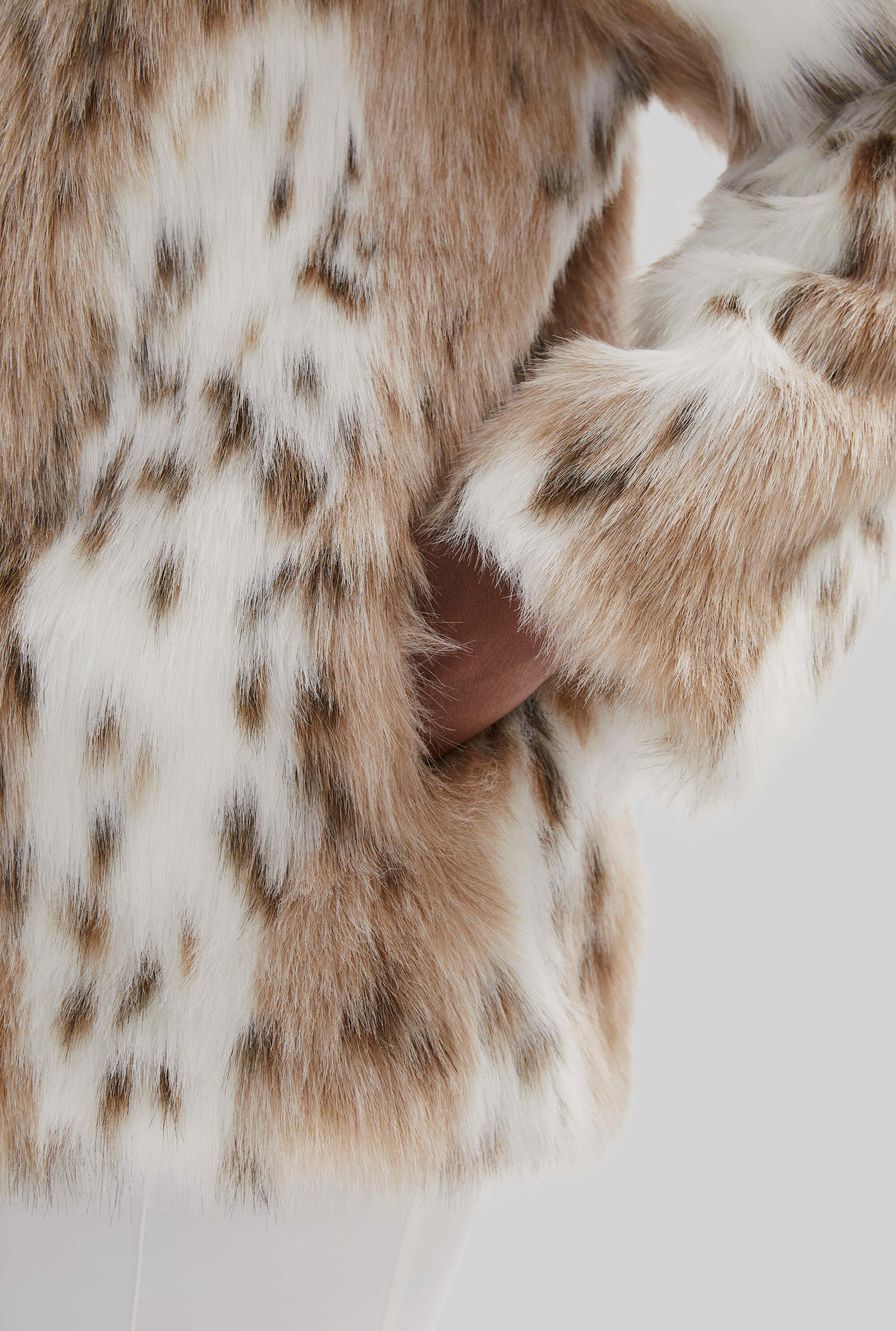 Lynx Faux Fur Coat