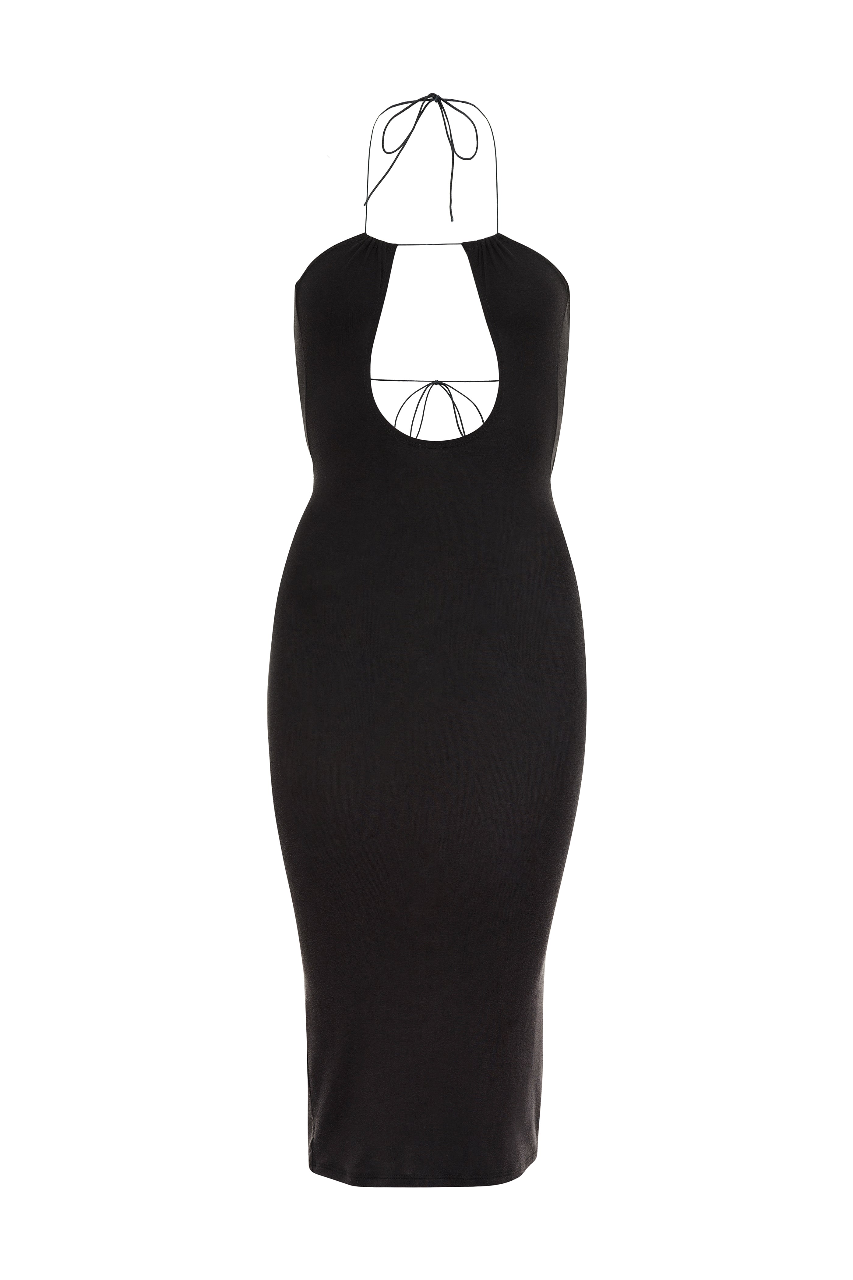 Gergana Ivanova Women's Black Amelia Dress In Black