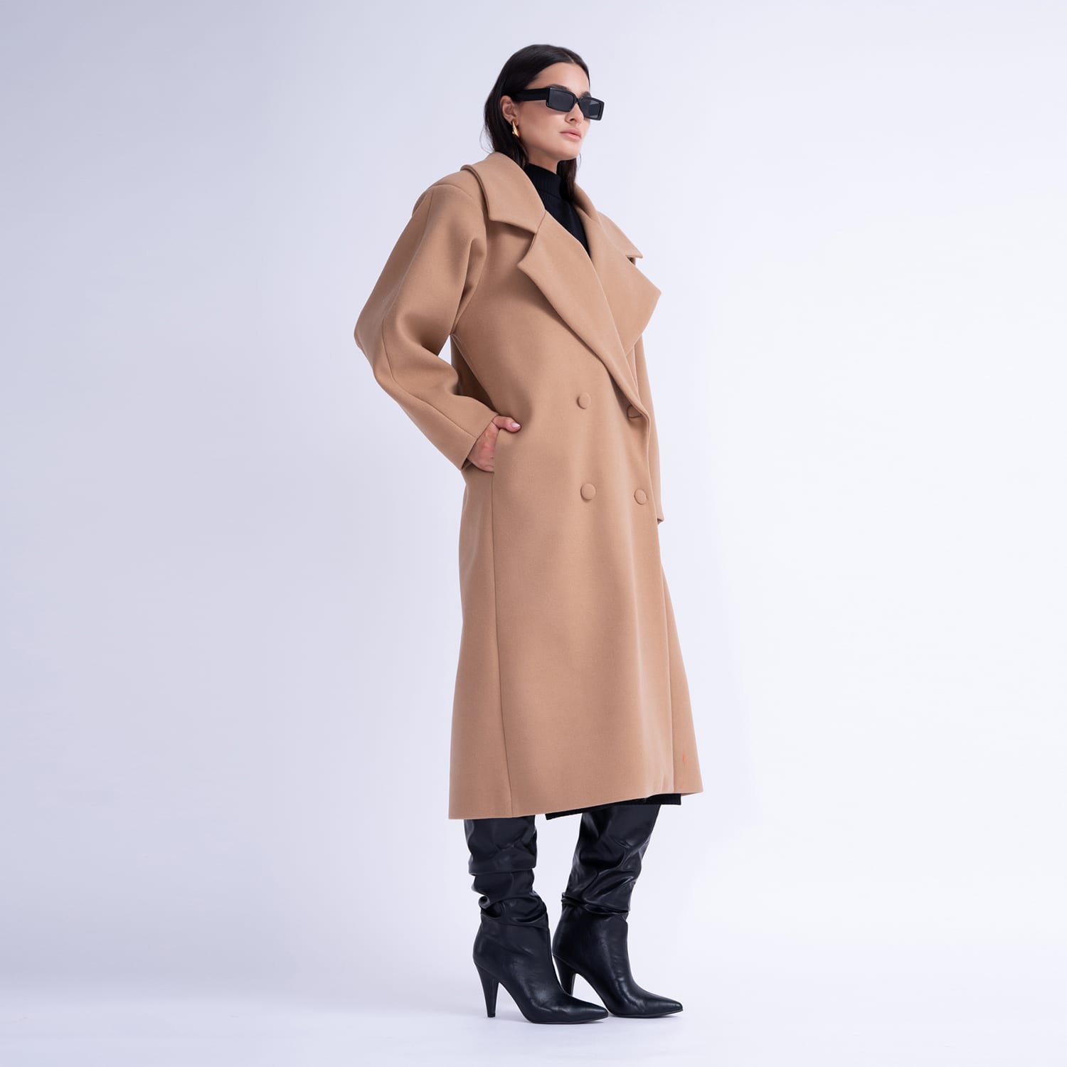 Oversized camel outlet coat womens