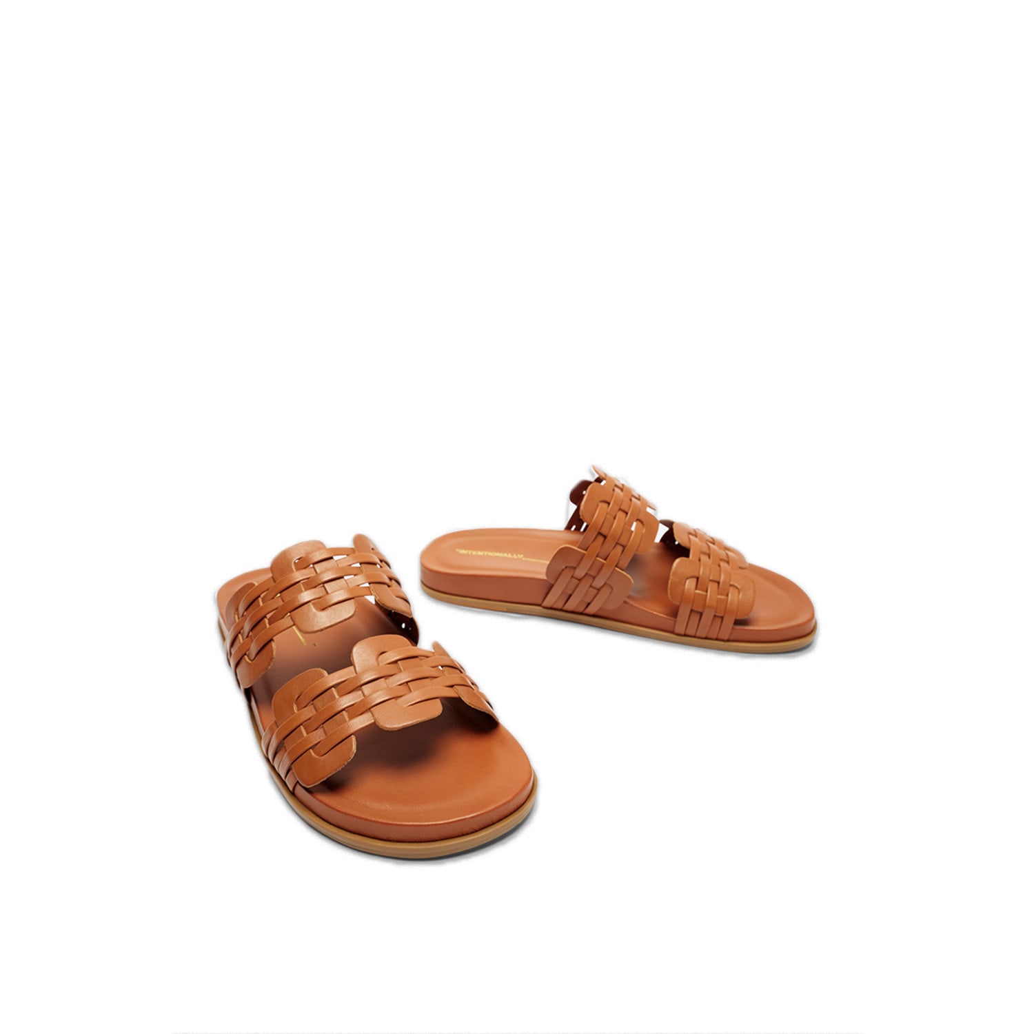 Intentionally Blank Women's Brian Natural Sole Sandal-brown In Brown