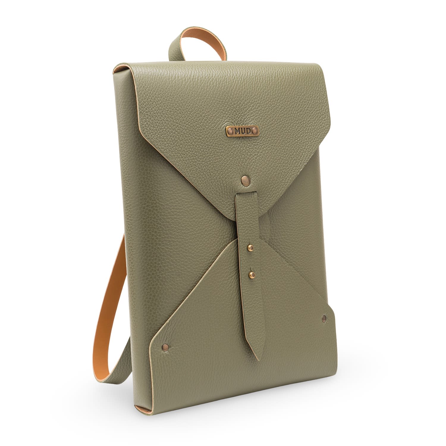 Mud - Manufacture Under Design Women's Green Envelope Backpack - Moss In Green
