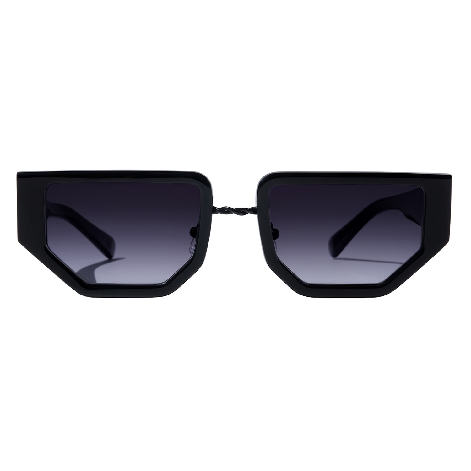 Women’s Black Las Mariposas In Midnight Swim Tyche + Iset Eyewear