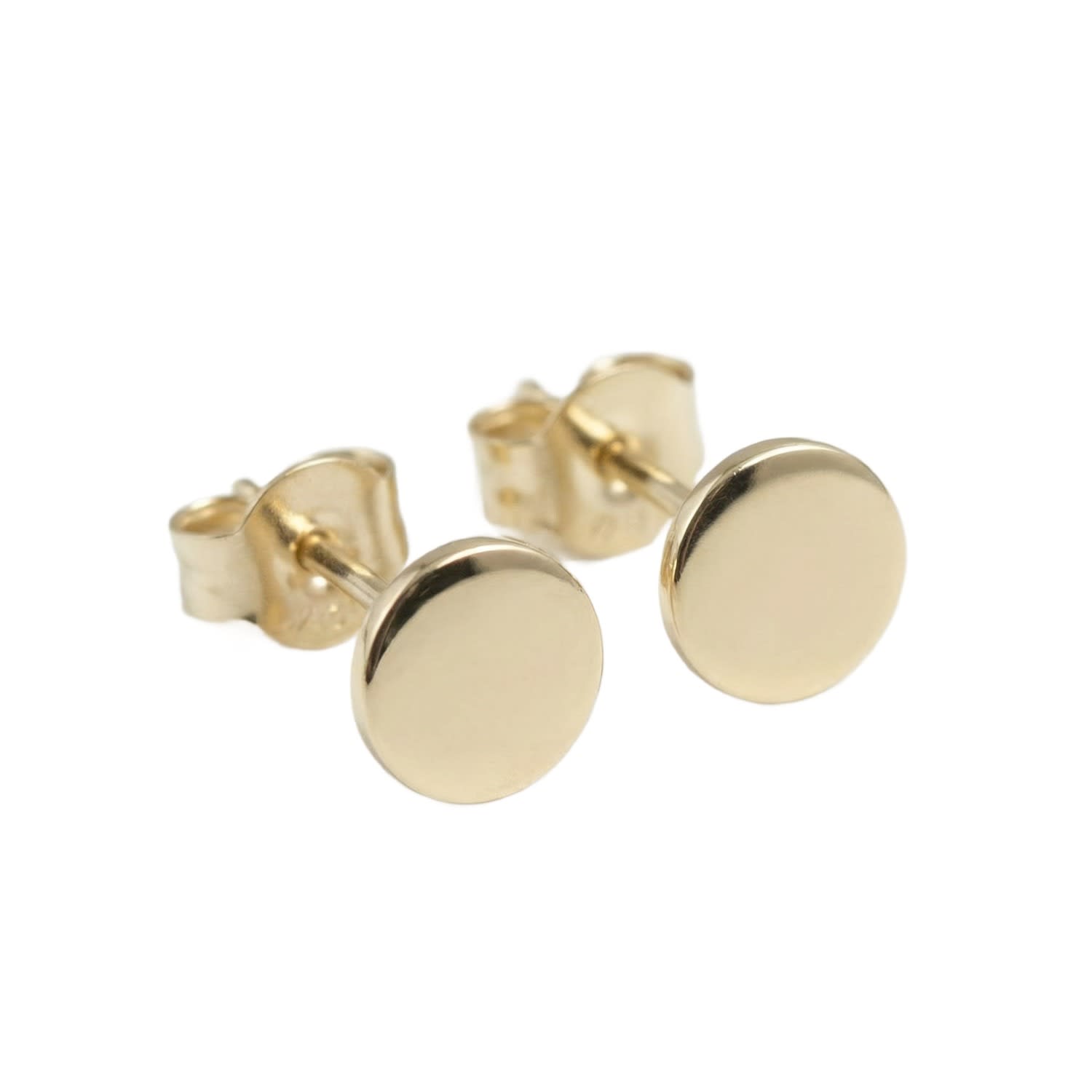Women's Tiny Gold Filled Studs, Second Hole Earrings | Melt'm Jewelry