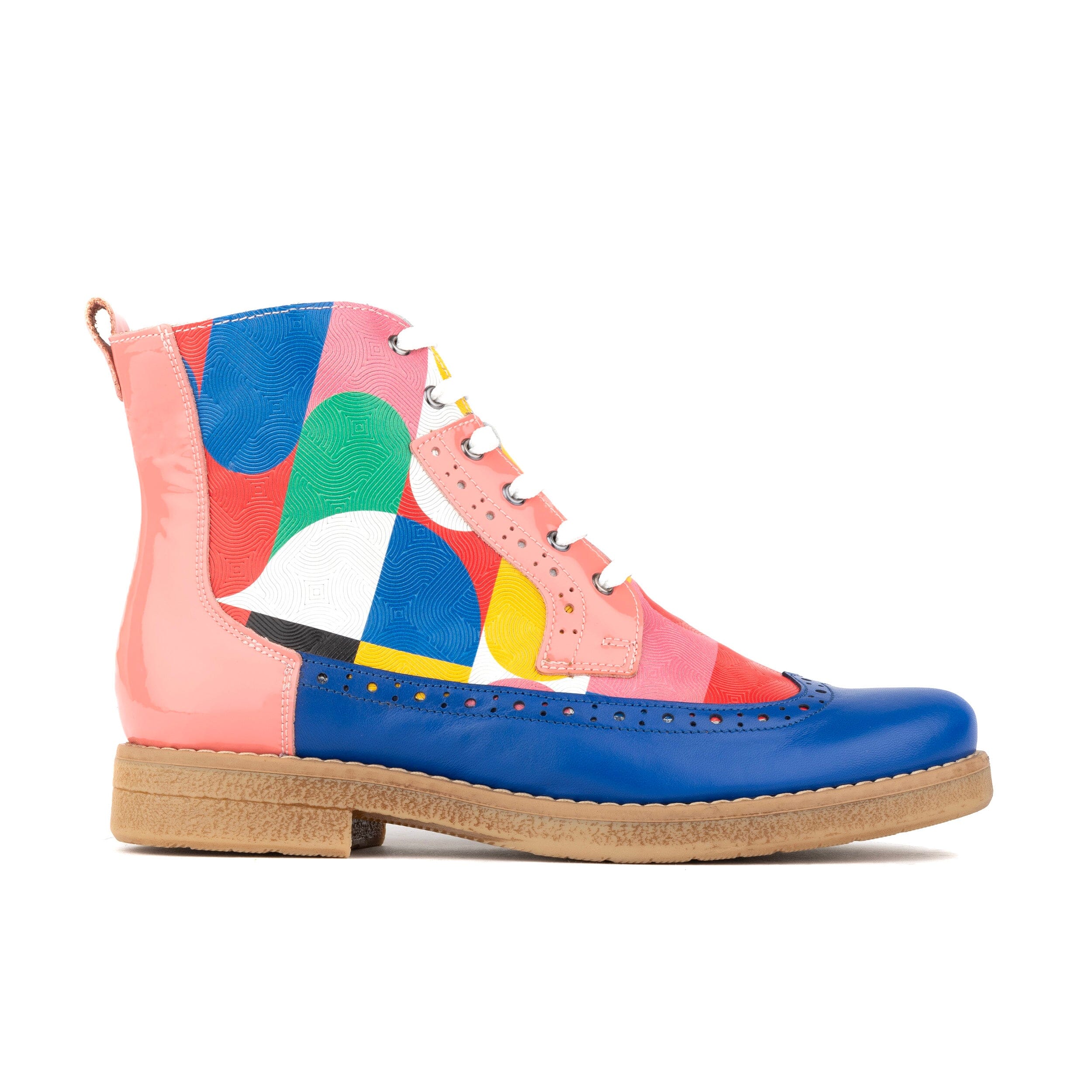 Embassy London Usa Women's Blue / Pink / Purple Hatter - Blue & Pink Groovy