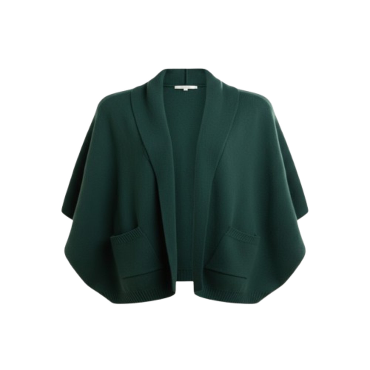 Women&rsquo;s Open Front Oversized Green Cardigan Sweater | One Size | Saachi