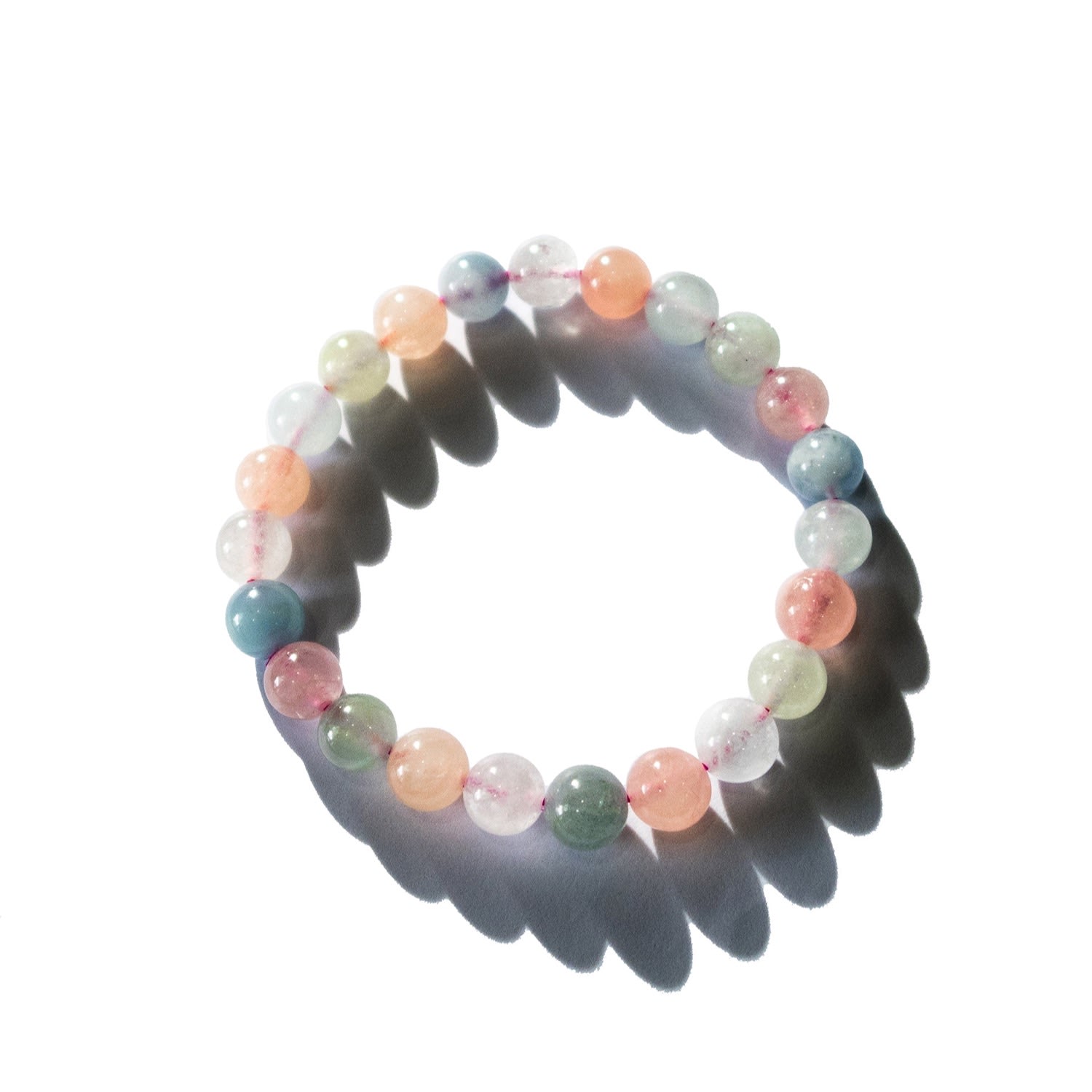 Women’s Pink / Purple Billie Beaded Jade Stone Bracelet - Multicolour, Pink & Purple Seree