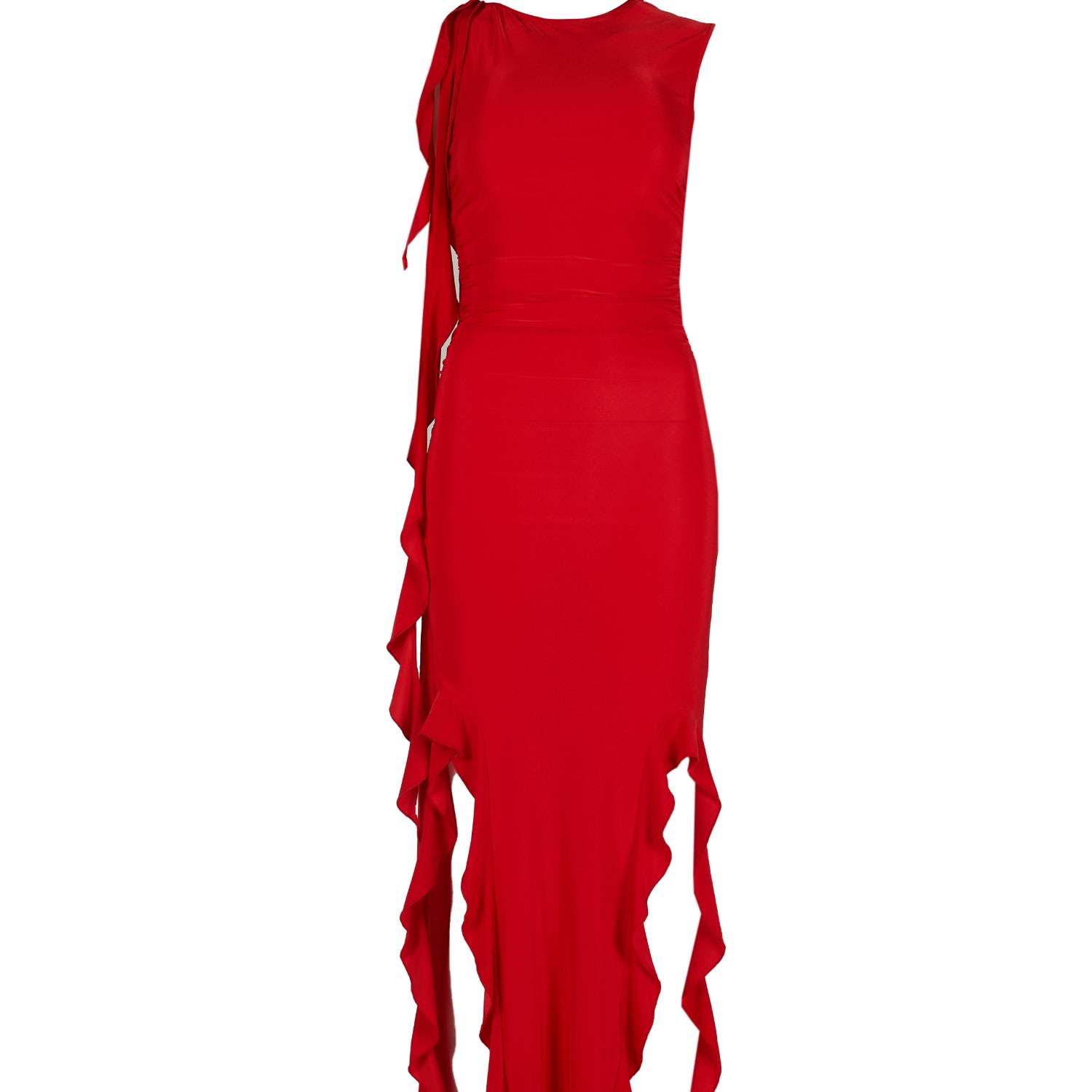 Herfetch Women's Midi Kendall Dress-red In Red