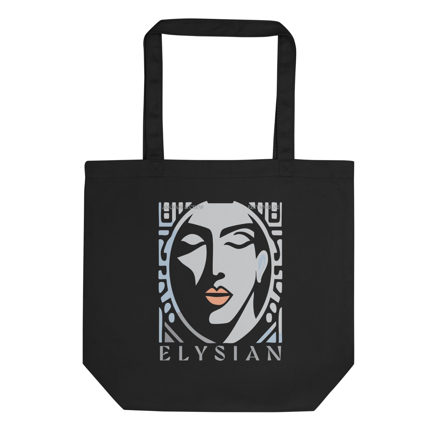 Anchor & Crew Black Two Elysian Editions Recycled Cotton Tote Bag - Men