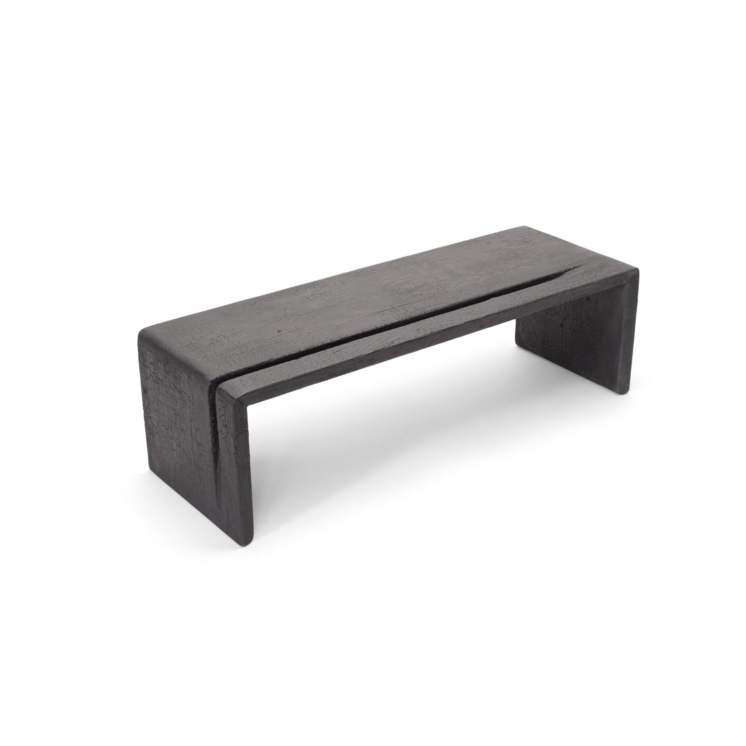 Overlap Laptop Table - Black Small Formr