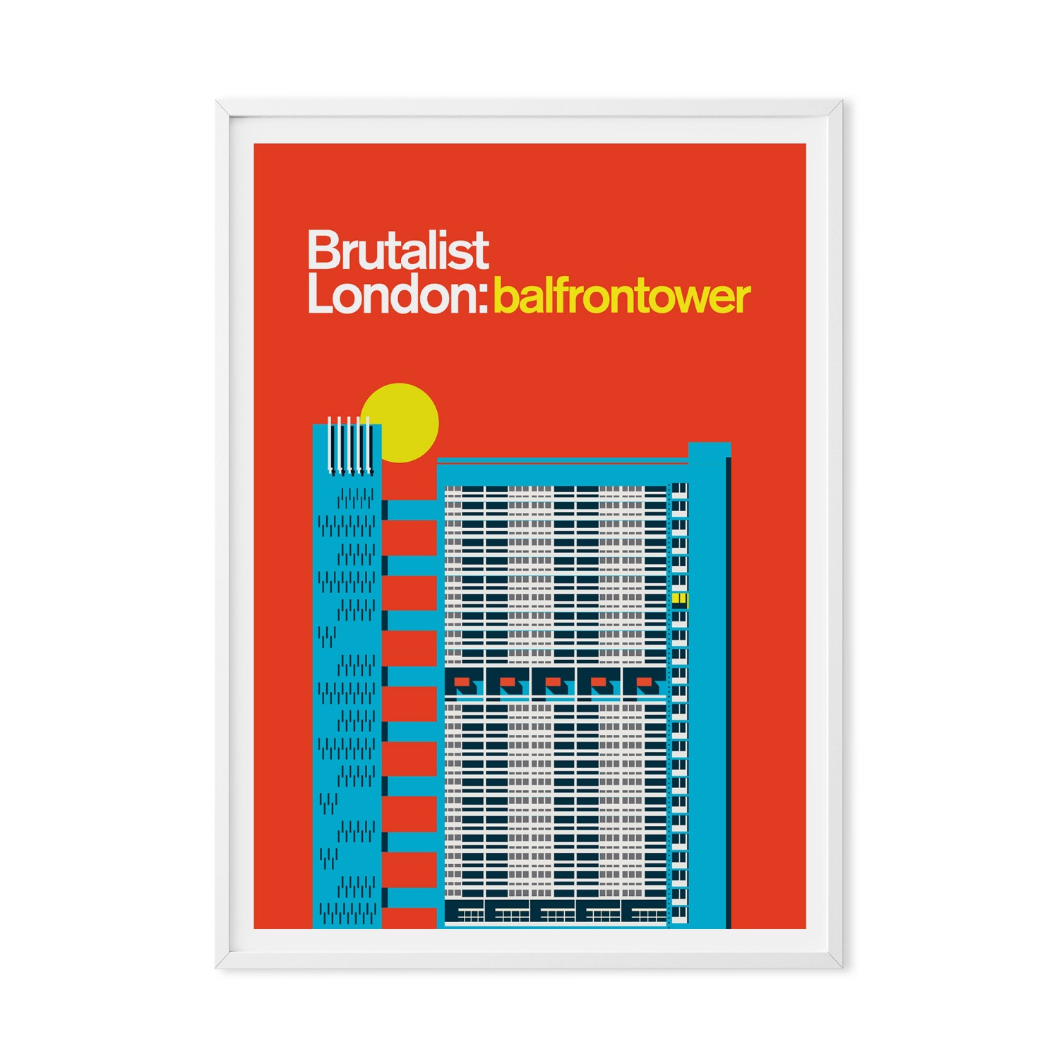 Eye For London Prints Balfron Tower Art Print