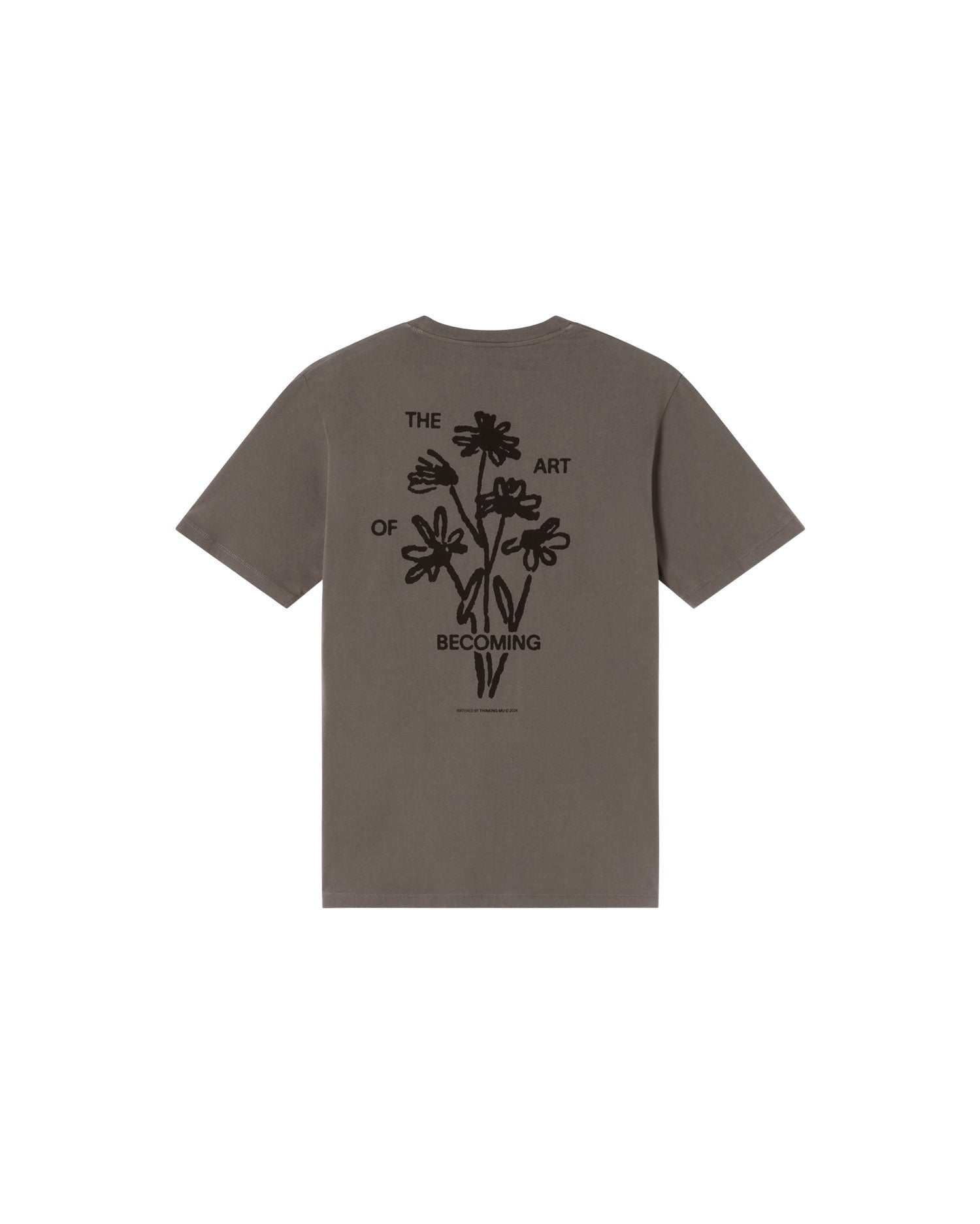 Thinking Mu Men's Grey Becoming T-shirt In Grey