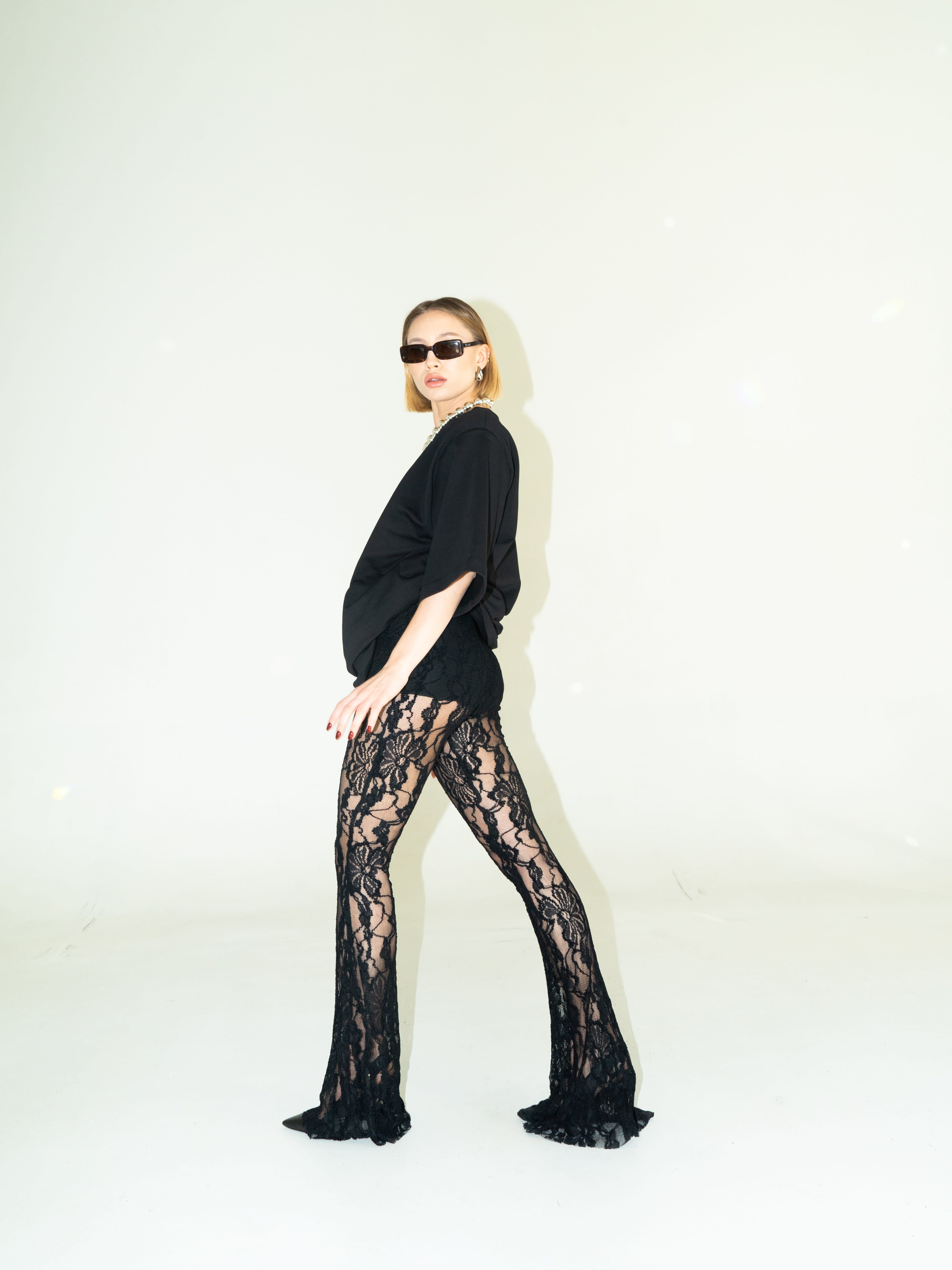 ‘Lori’ Lace Trousers