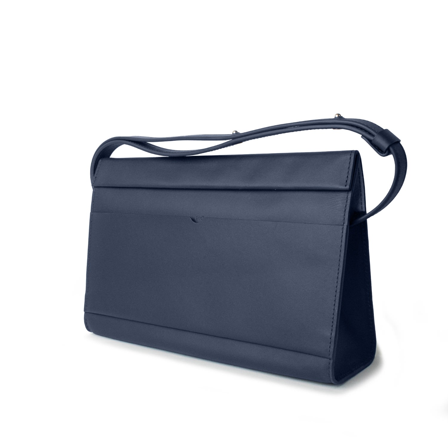 Women’s Handmade Adjustable Shoulder Bag - Navy Blue Godi.