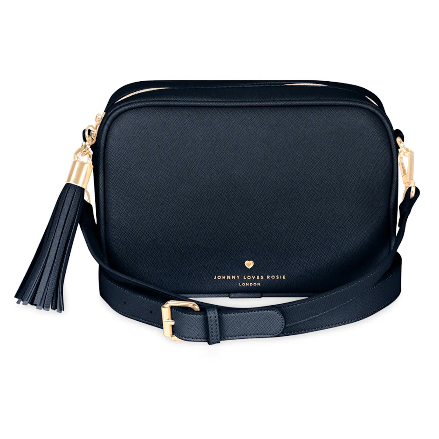 Jlr London Women's Blue Logan Crossbody Bag - Navy In Blue