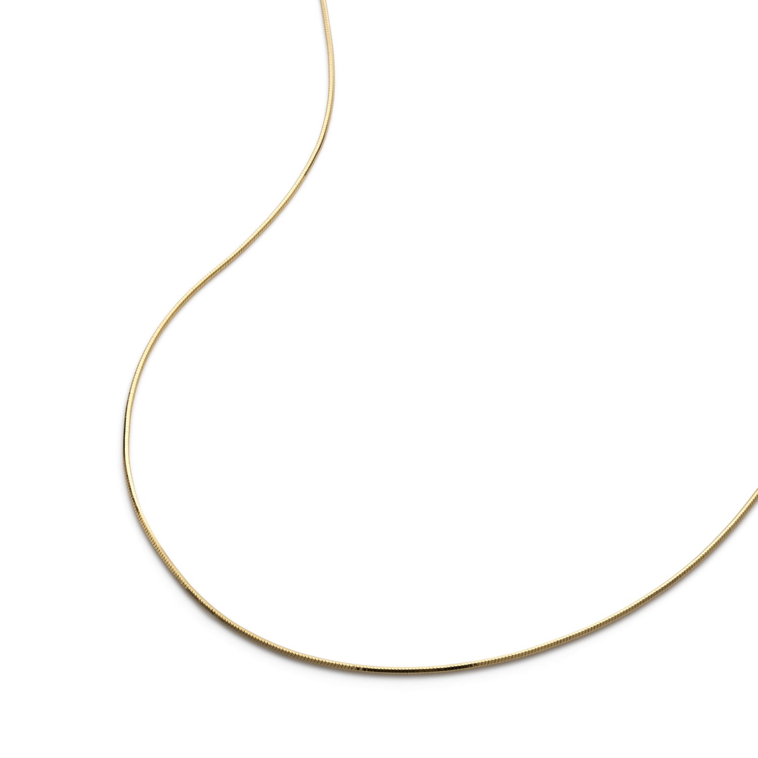 Elk & Bloom Women's Gold Herringbone Necklace