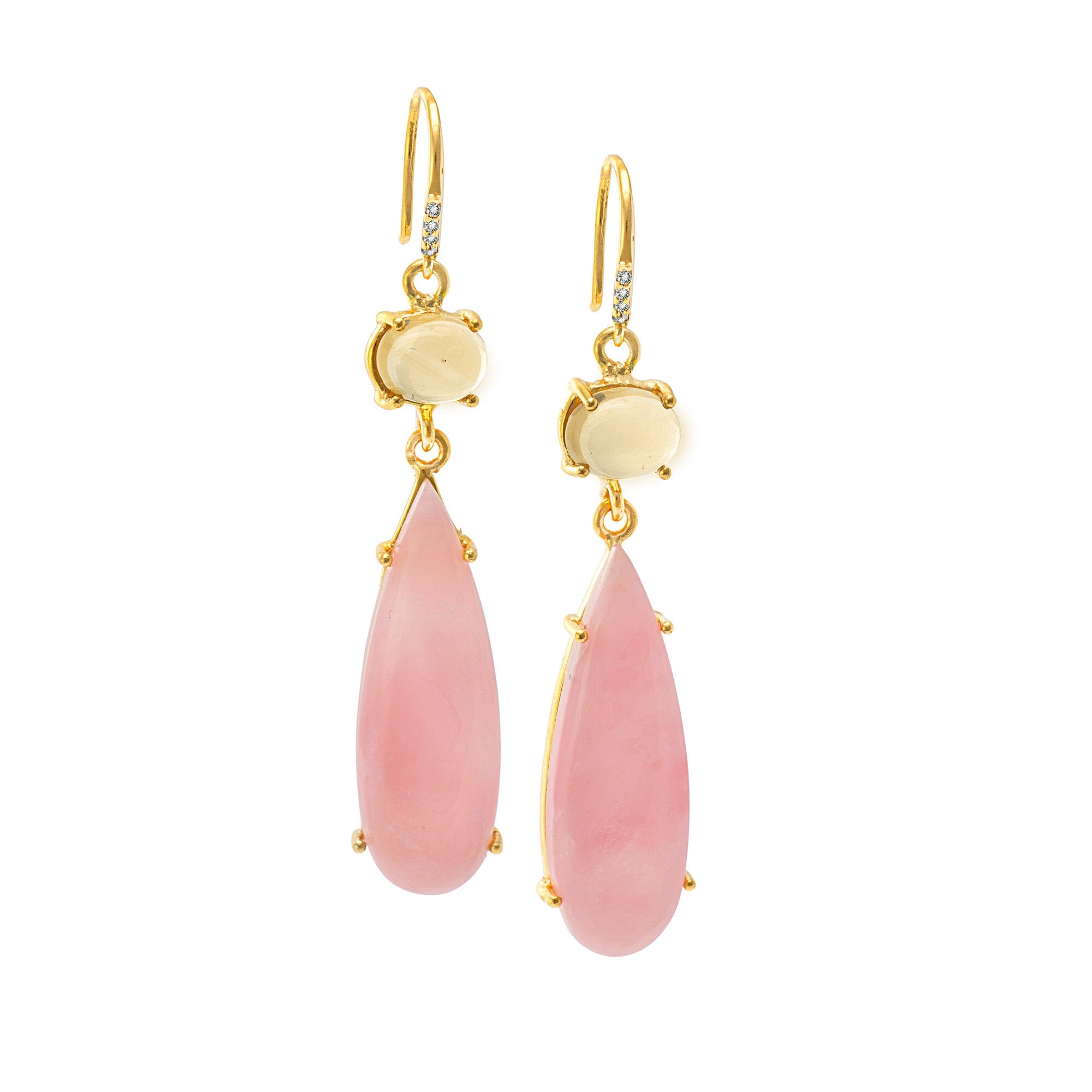 Women’s Pink / Purple / Yellow The Claudia In Peruvian Pink Opal Jimena Alejandra